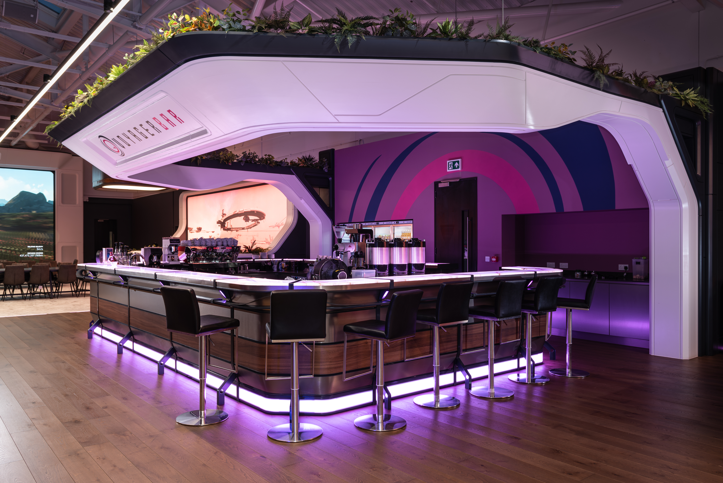 Voyager Bar                                                                         Permanent Interior · Hospitality