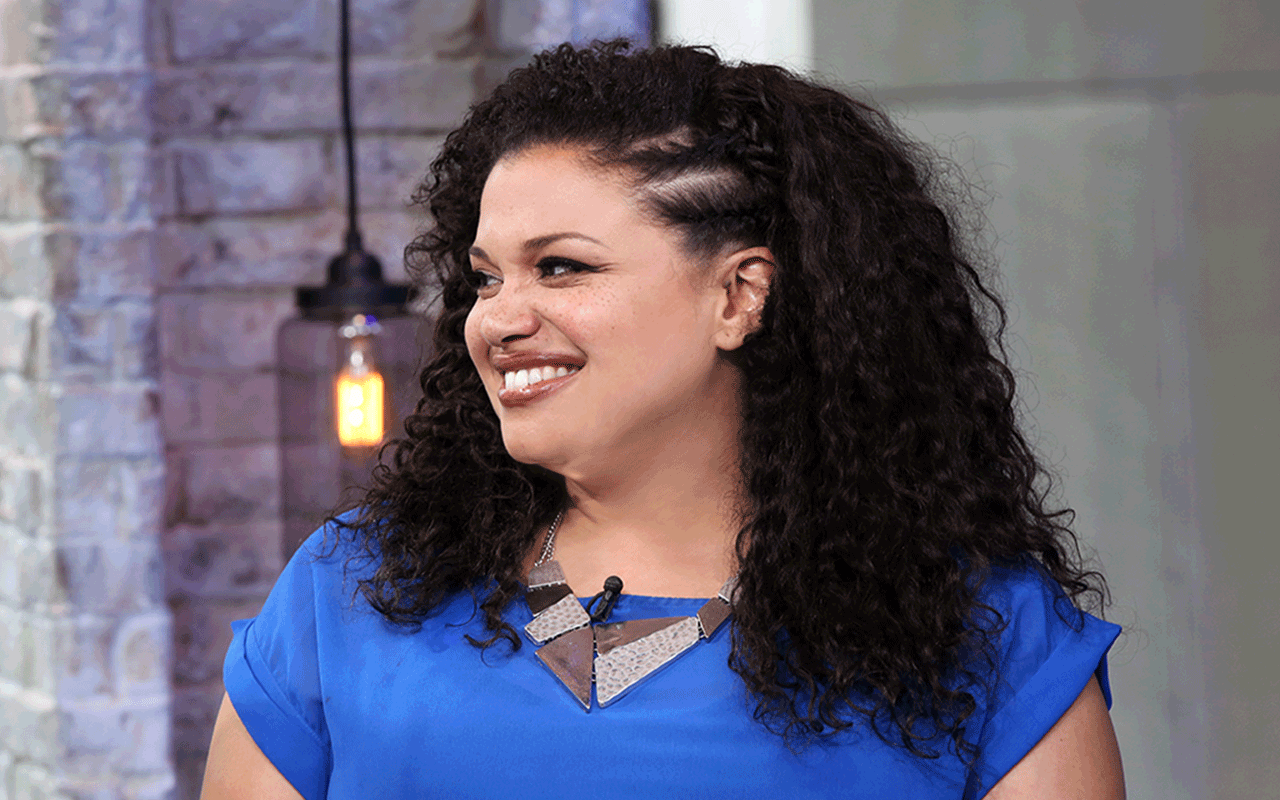An image of hair and makeup by BetsyElisa for TV Personality Michelle Buteau