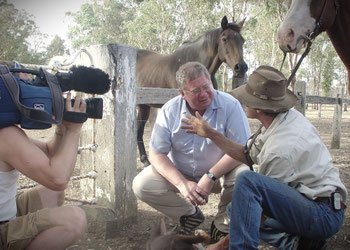 Rainer Hunold in Australien