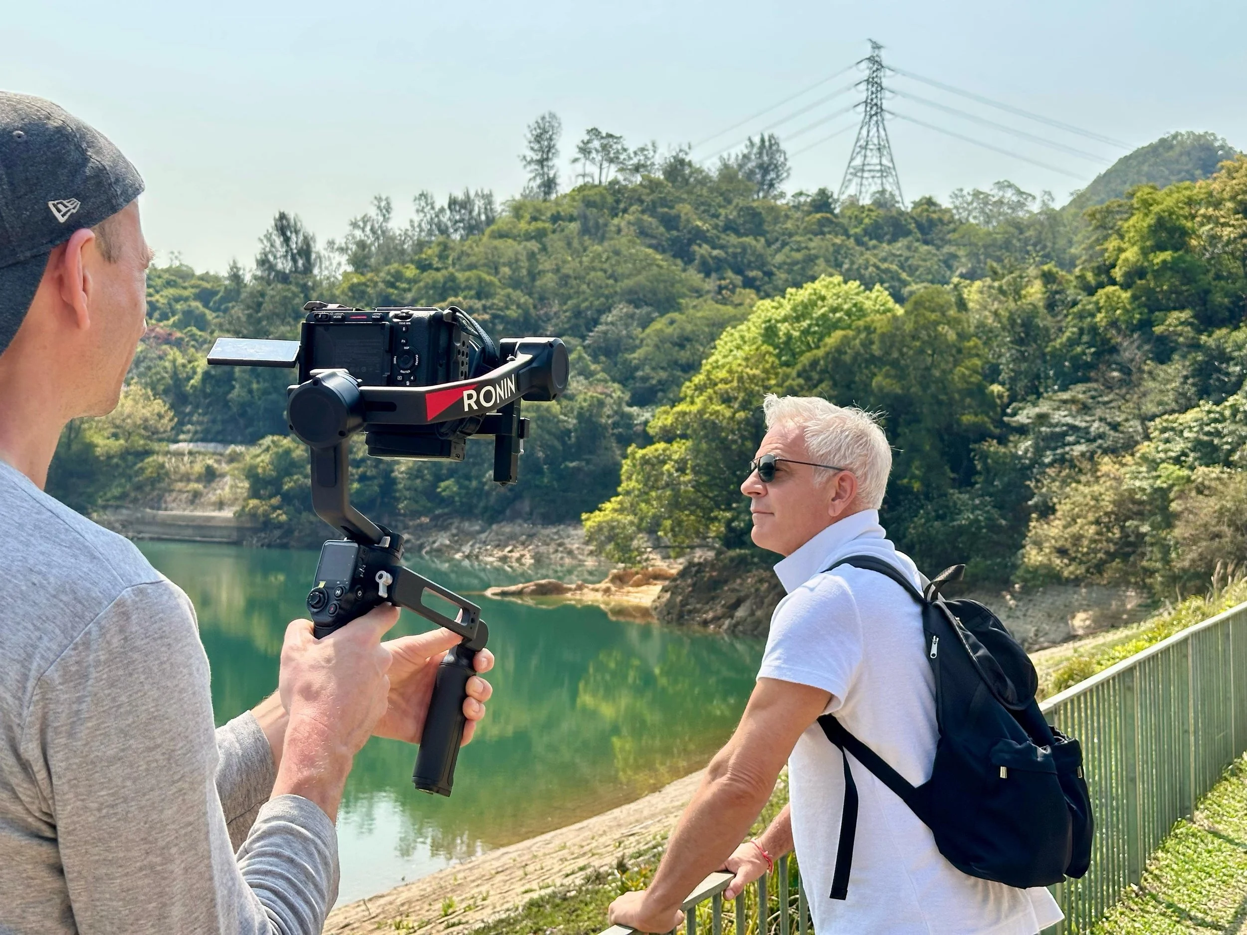 Florian Fitz in Sai Kung, Hongkong