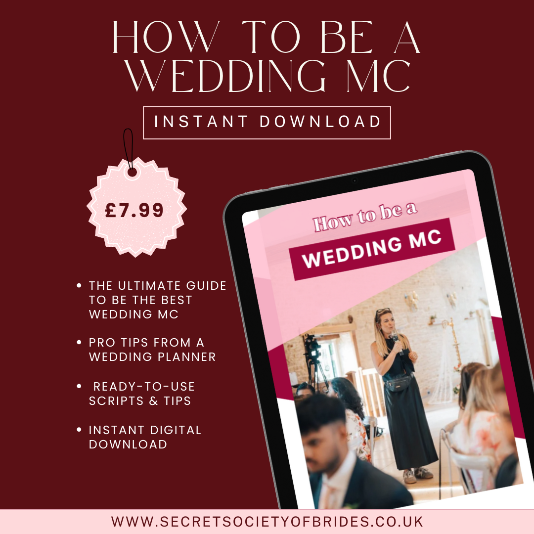 How To Be A Wedding MC