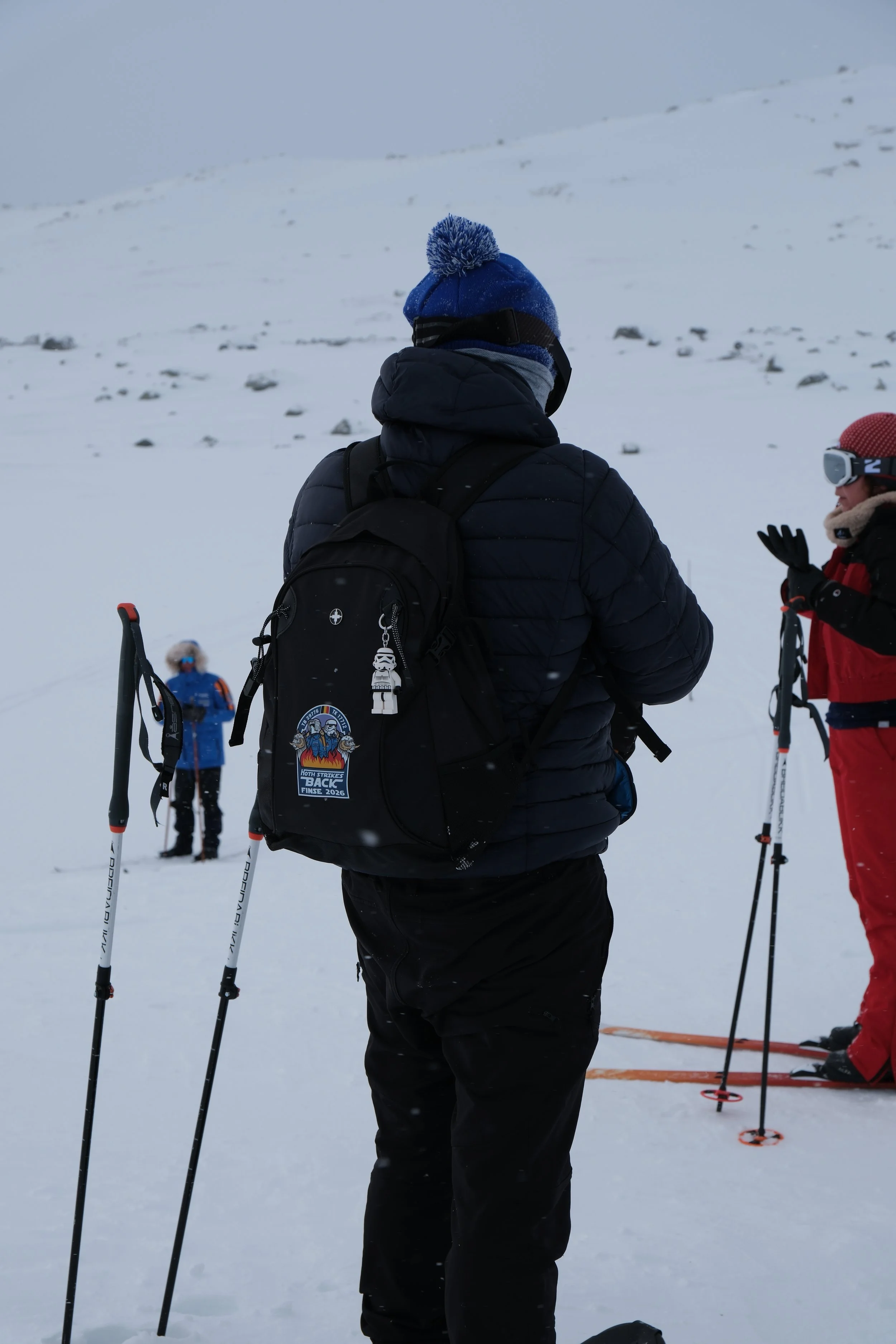 Ski trip to Han Solo rock 