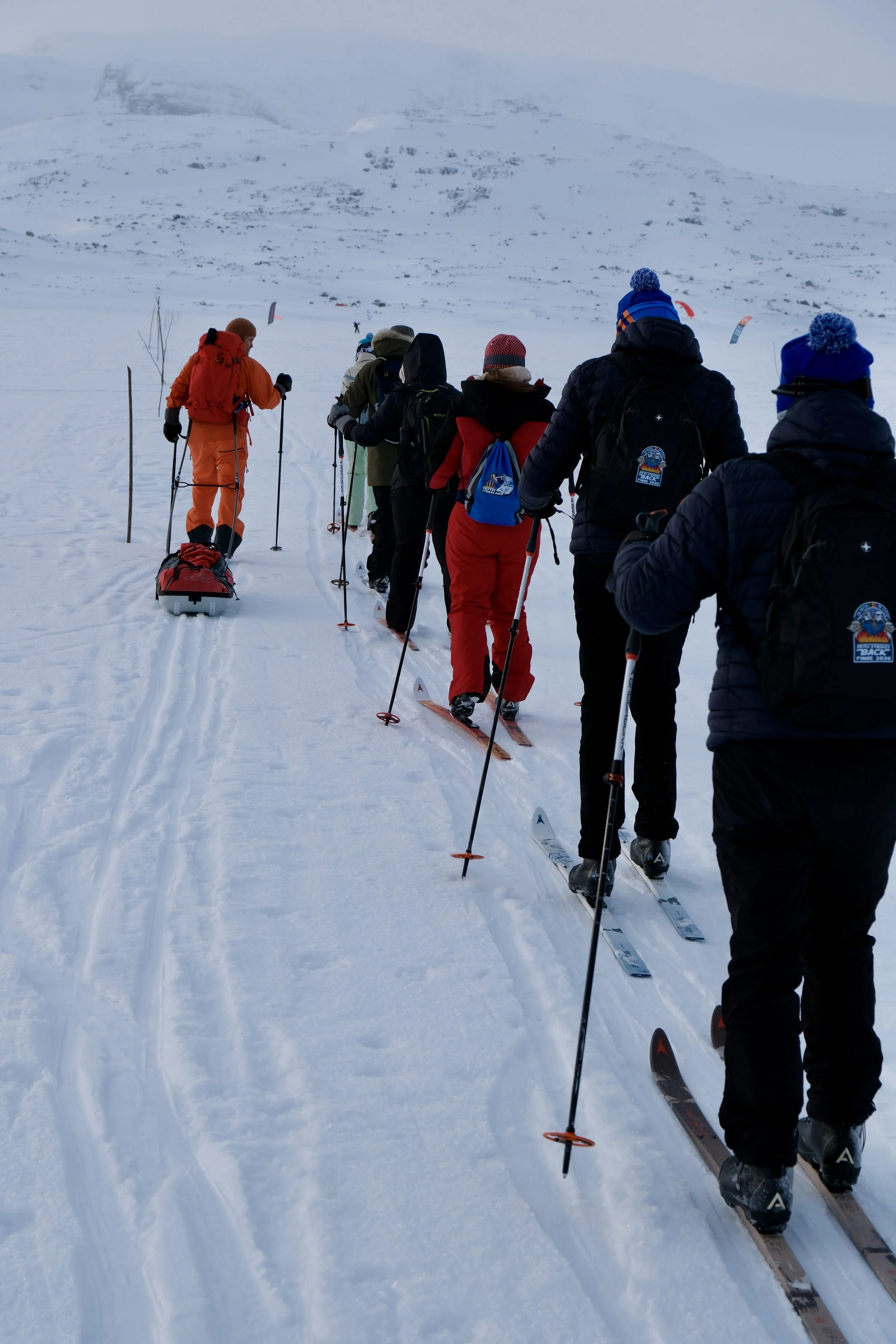 Ski trip to Han Solo rock 