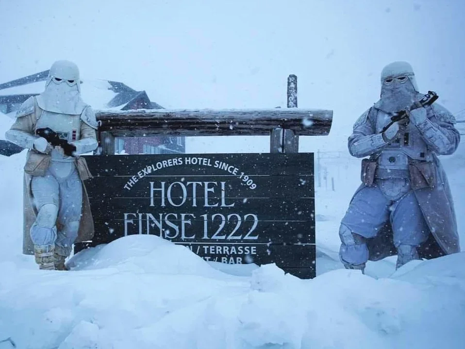Welcome to Hotel Finse 1222
