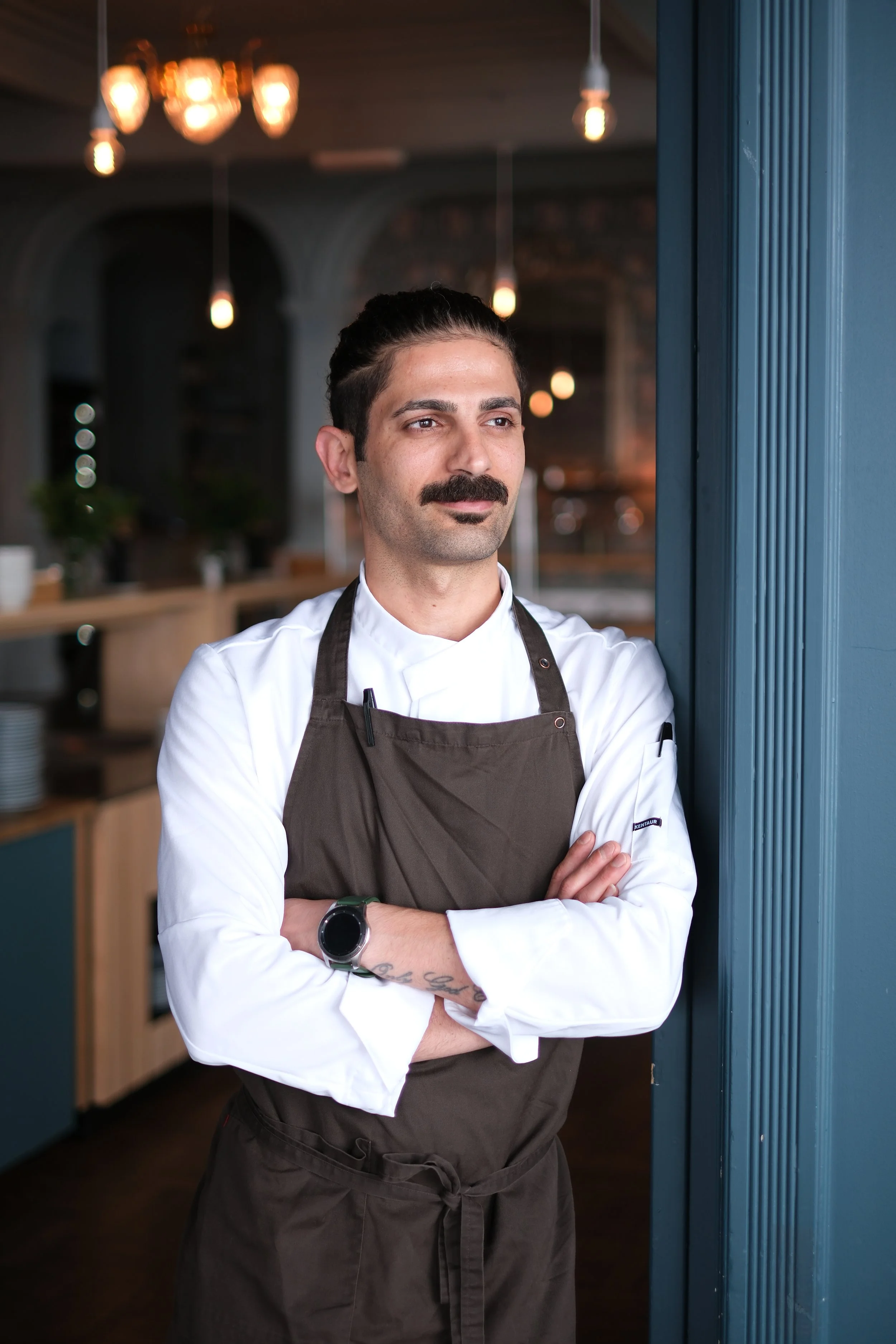 Bader. Our Head Chef at Hotel Finse 1222