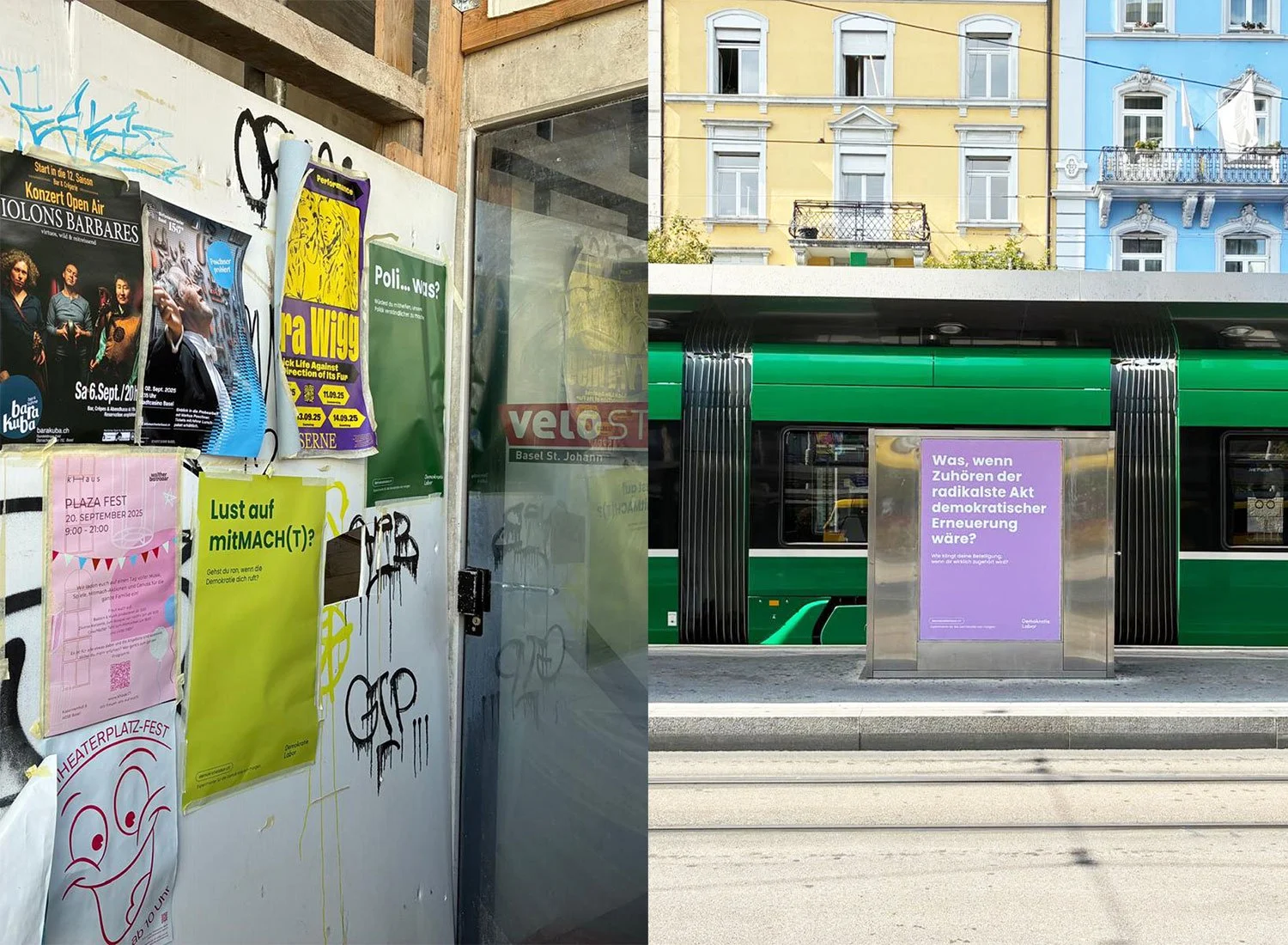 Demokratie Labor Plakate