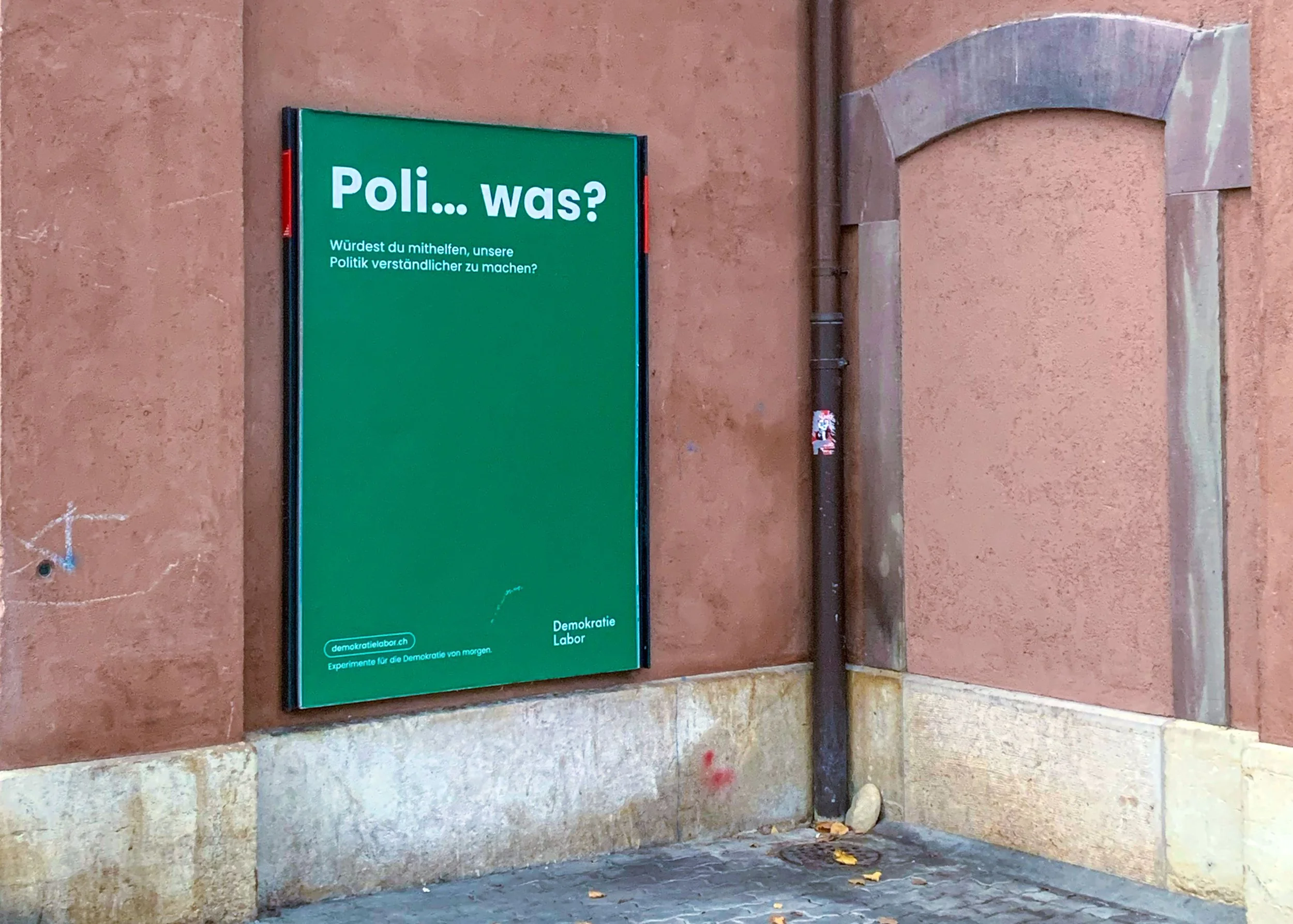 Demokratie Labor Basel Plakat