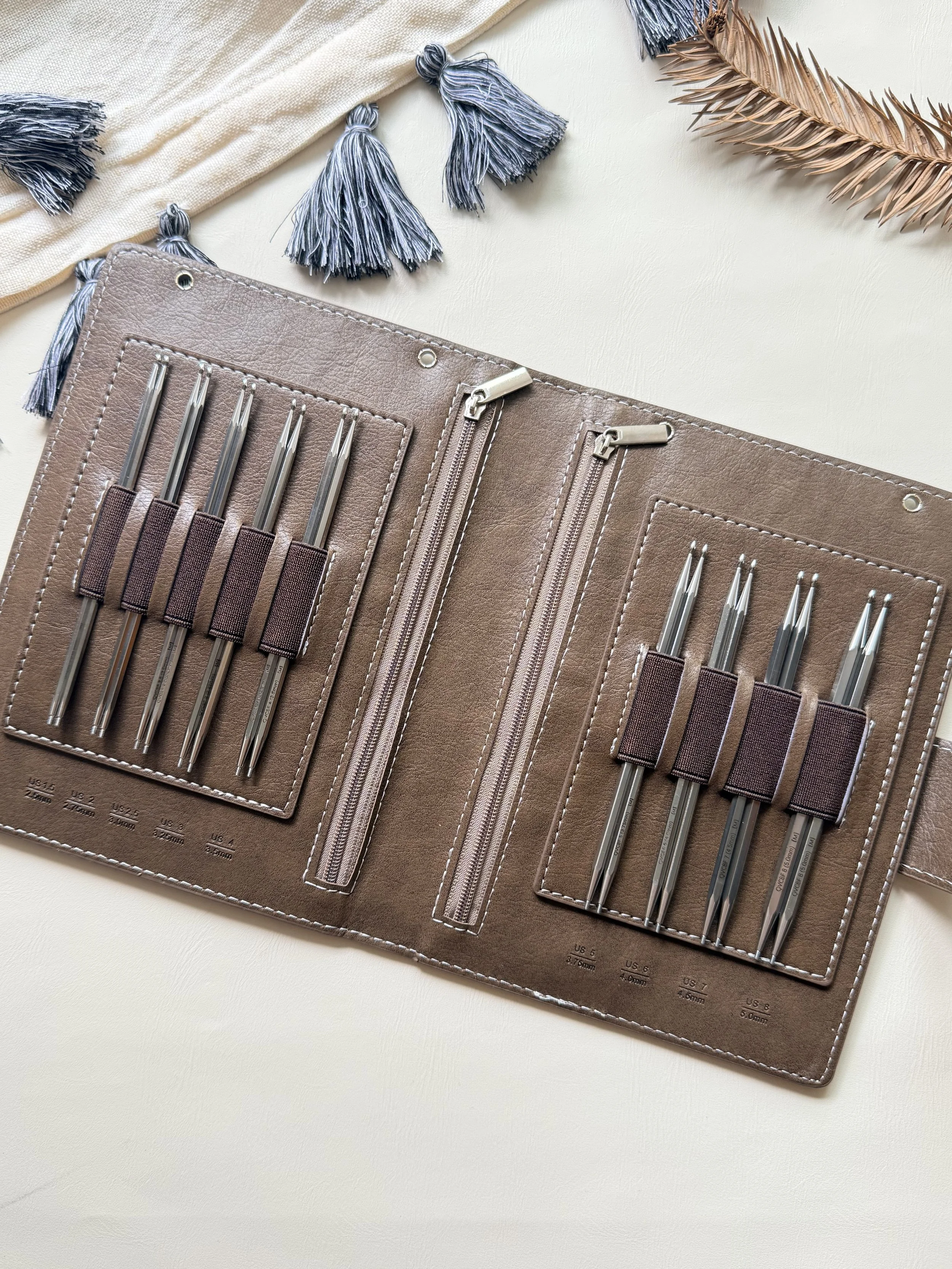 Kekoc Teardrop Tip Hexagonal Circular Knitting Needles