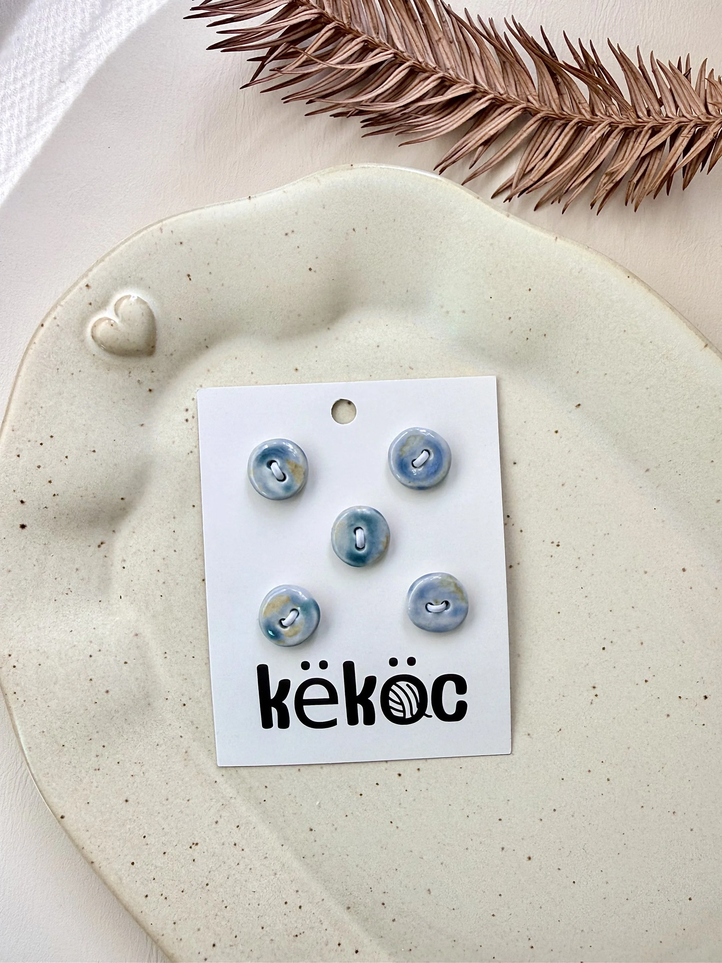 Këköc X Studio 900°C Ceramic Buttons- (Copy) (Copy) (Copy) (Copy)