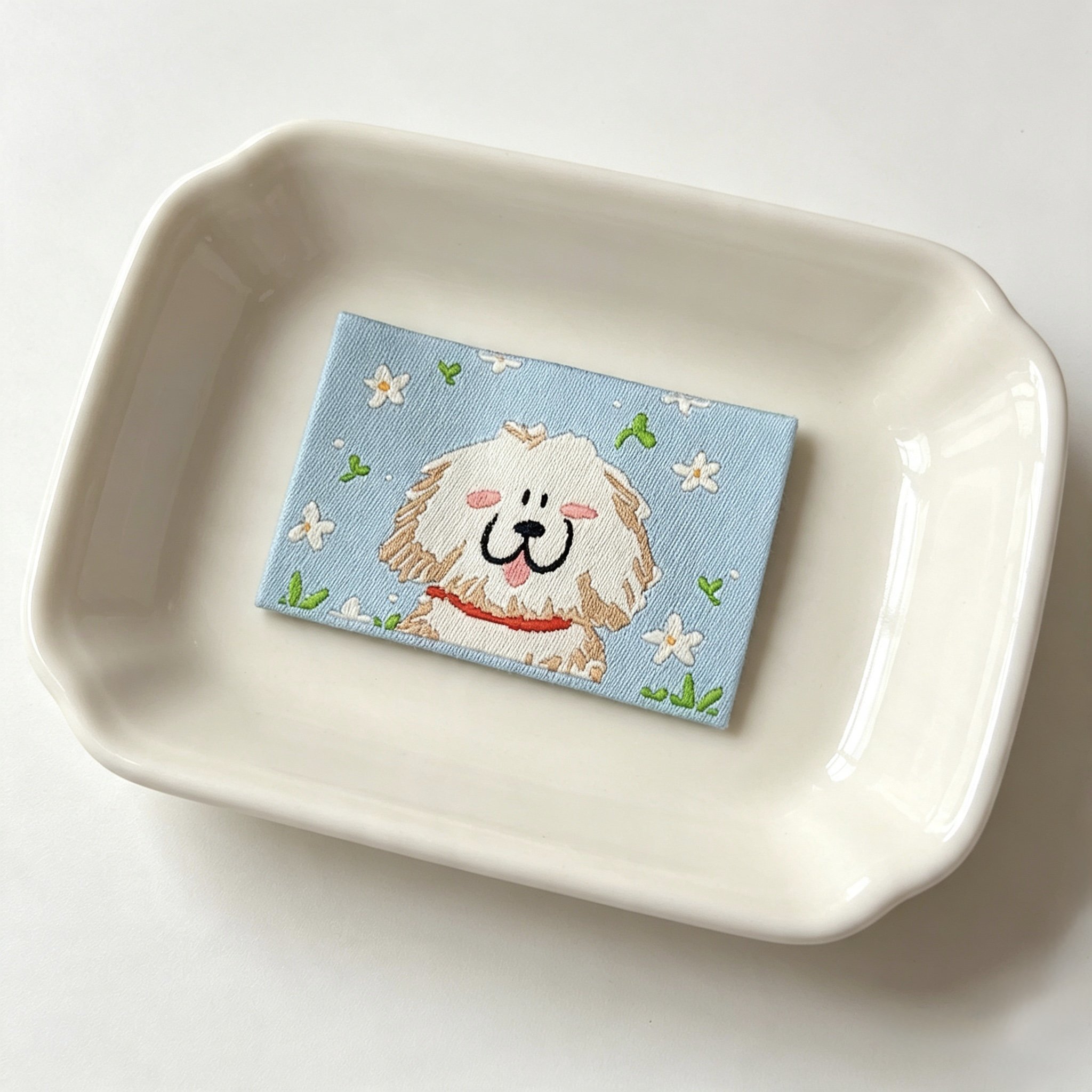 Sewing Labels -  Fluffy Puppy