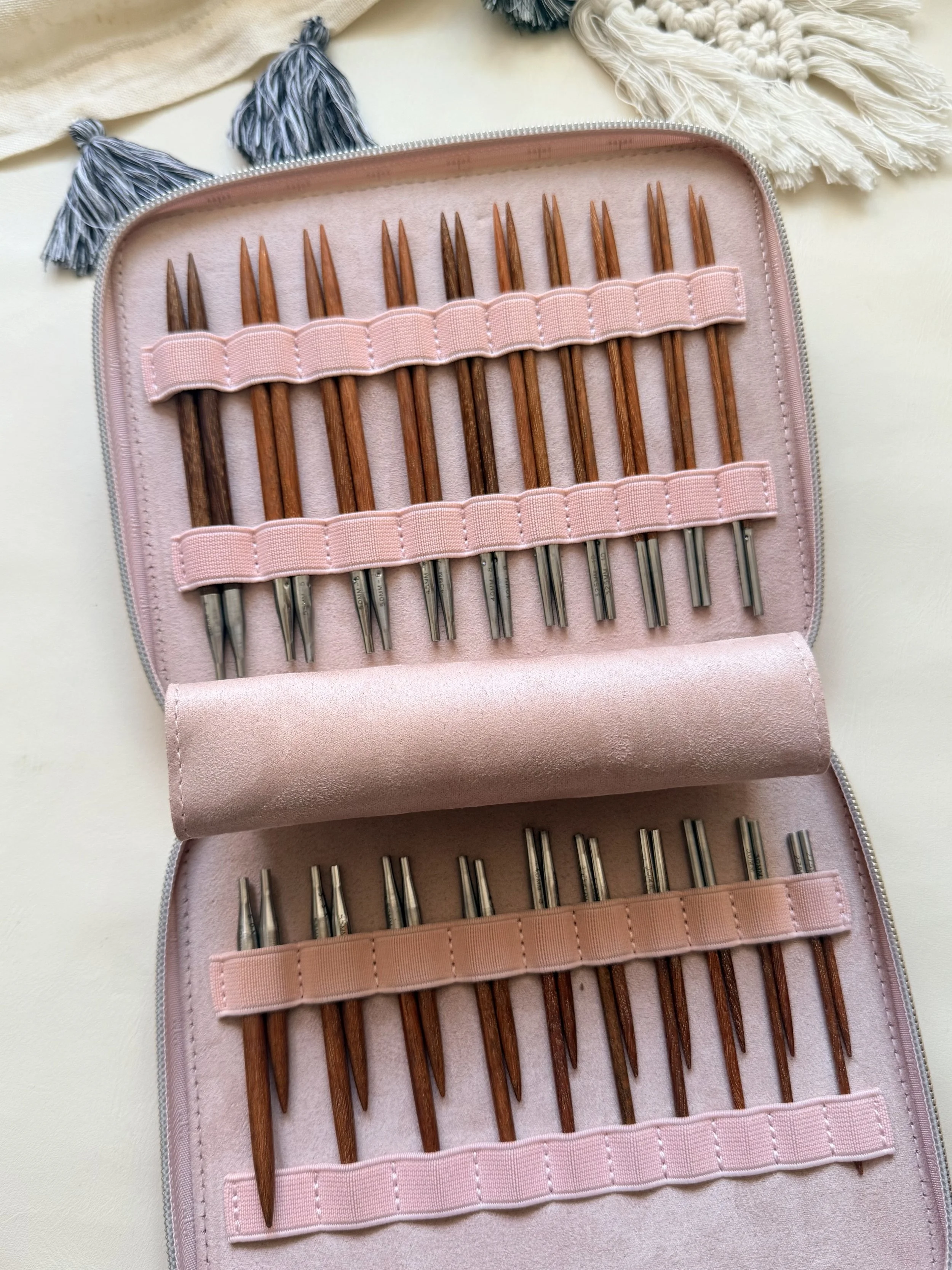 Premium Gold-Star Rosewood Knitter’s Complete Journey Set