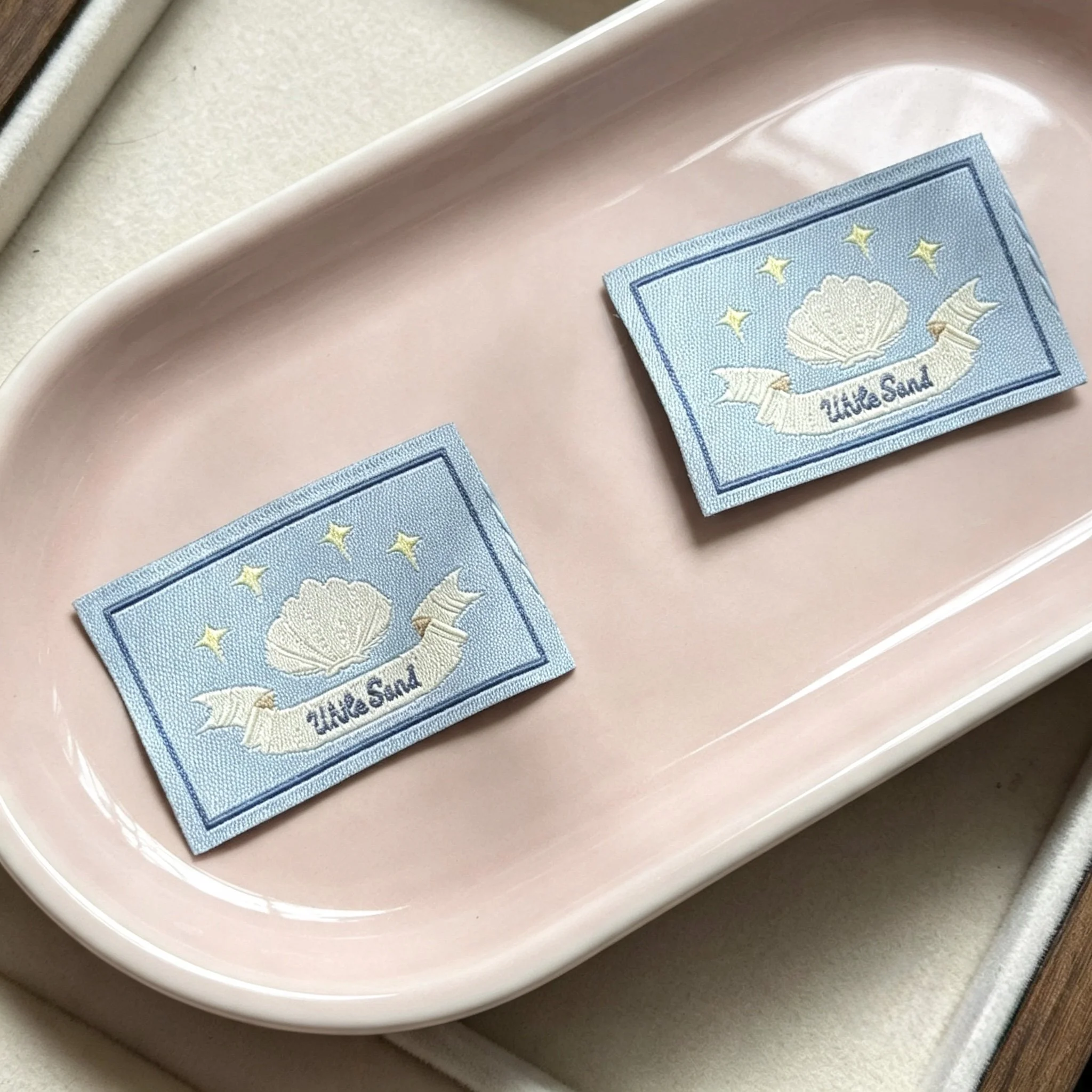 Sewing Labels - Shell Stitches