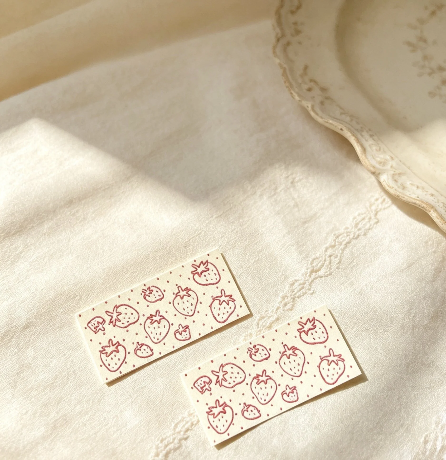 Sewing Labels - Strawberries