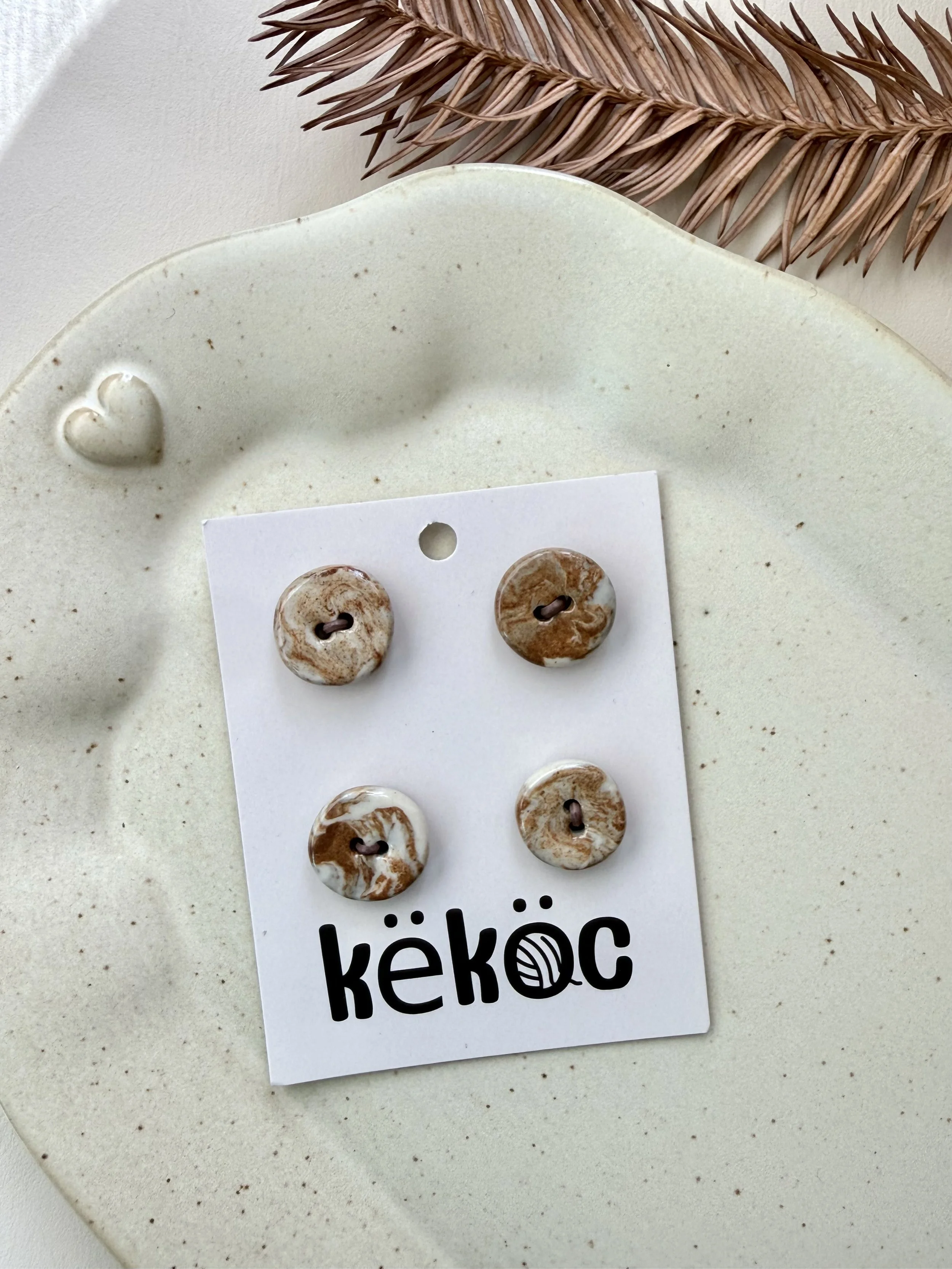 Këköc X Studio 900°C Ceramic Buttons- (Copy) (Copy)
