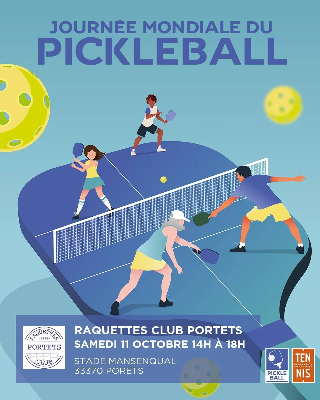 JOURNÉE MONDIALE DU PICKLEBALL
