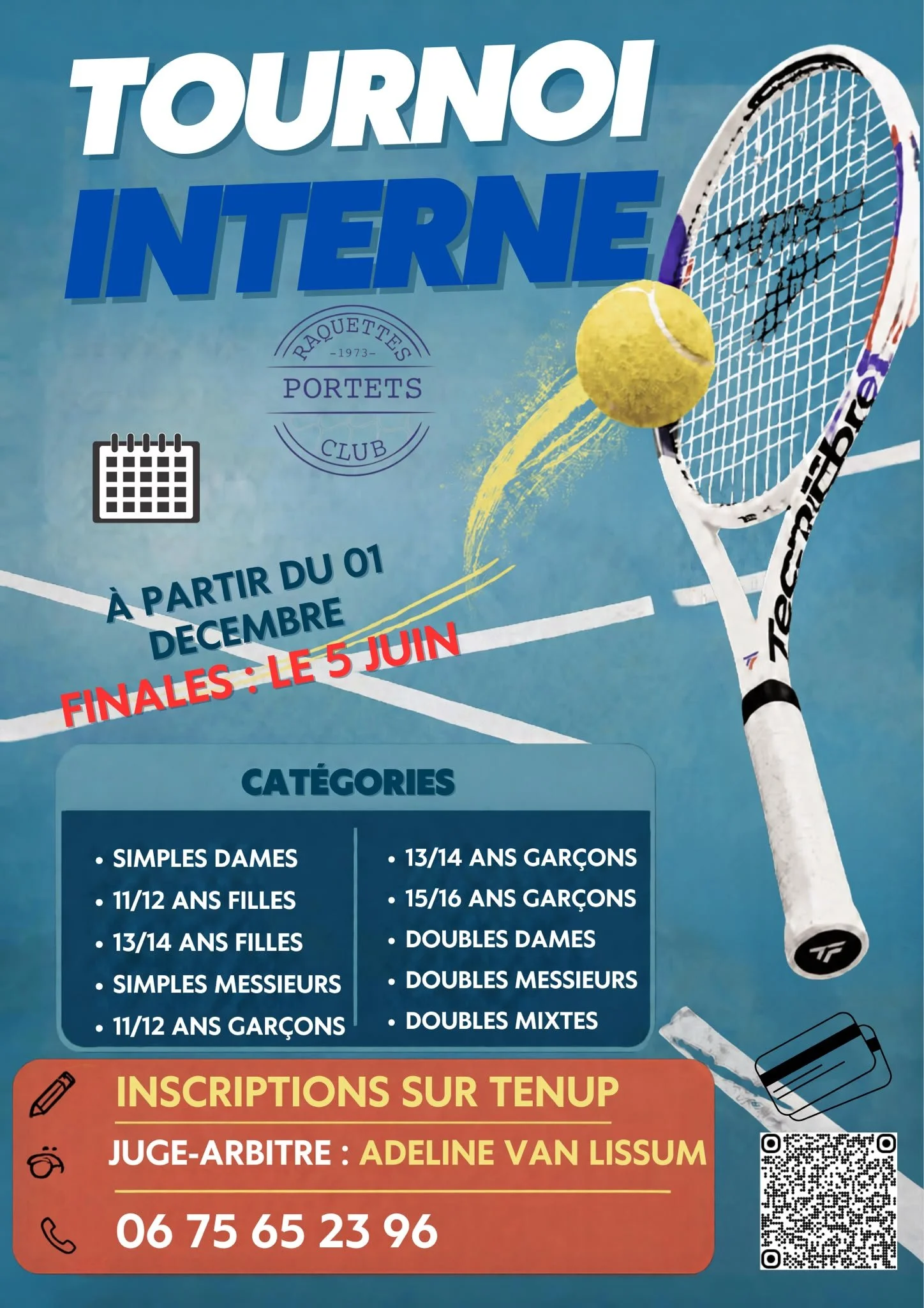 Tournoi Interne Tennis
