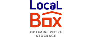 Logo de 'Local Box' avec le slogan 'Optimisez votre stockage'