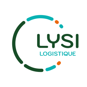 Logo de Lysi Logistique avec un cercle en segments de différentes couleurs et le texte 'Lysi Logistique'.