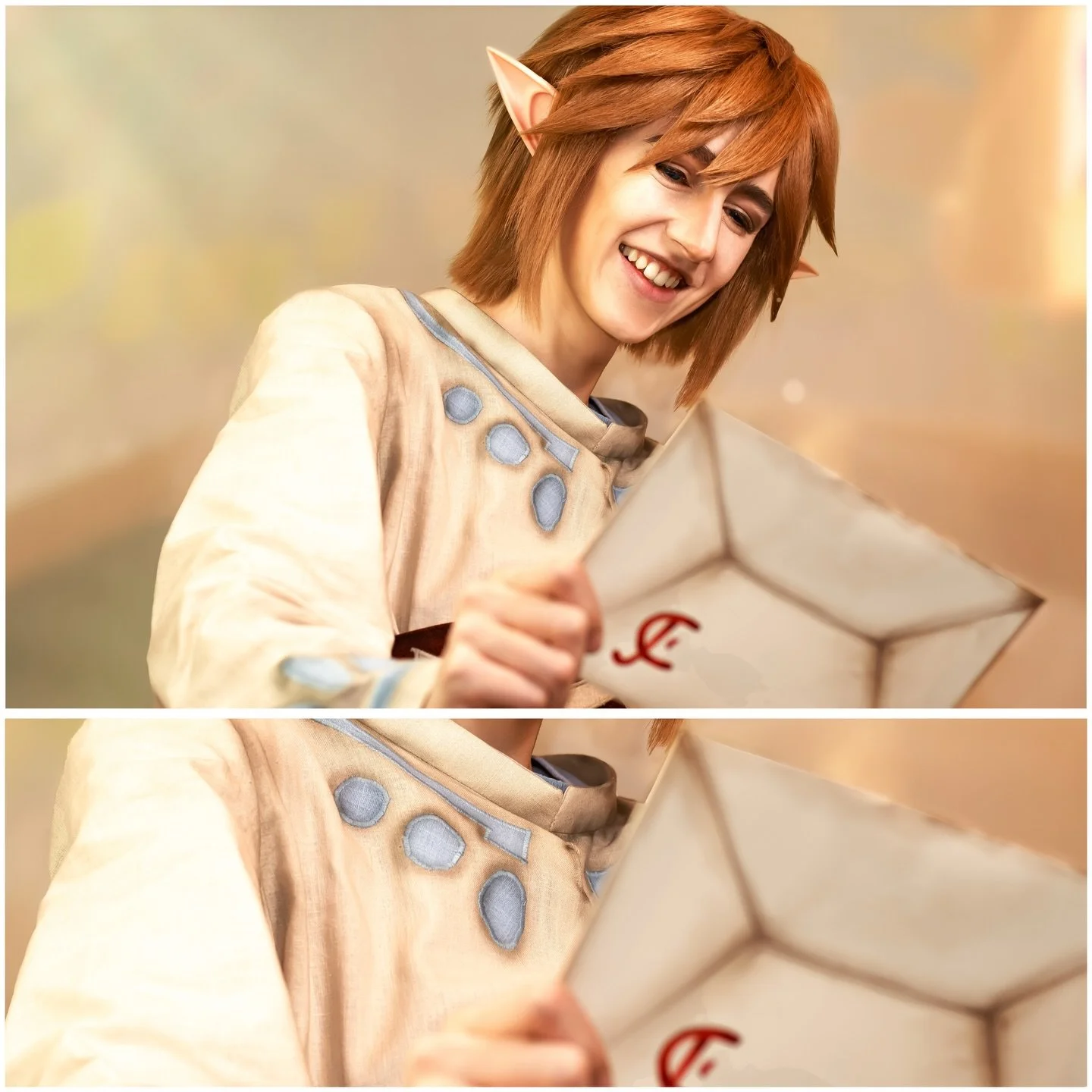 &bdquo;Hey sleepyhead. I know how much you like to sleep in, so I&rsquo;m guessing this letter will be your alarm this morning. Did I guess right? Rise and shine, Link! Today&rsquo;s the Wing Ceremony. You promised to meet me before it starts, rememb