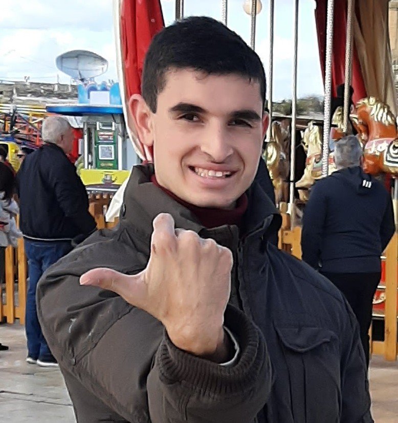  Matteo Valentino: 
Matteo is 18 years old. He is  sociable and loves meeting people and making new friends. He enjoys the Arts, be it in music, painting and dance. He likes to be  active and on the go. Swimming and basketball have always been someth