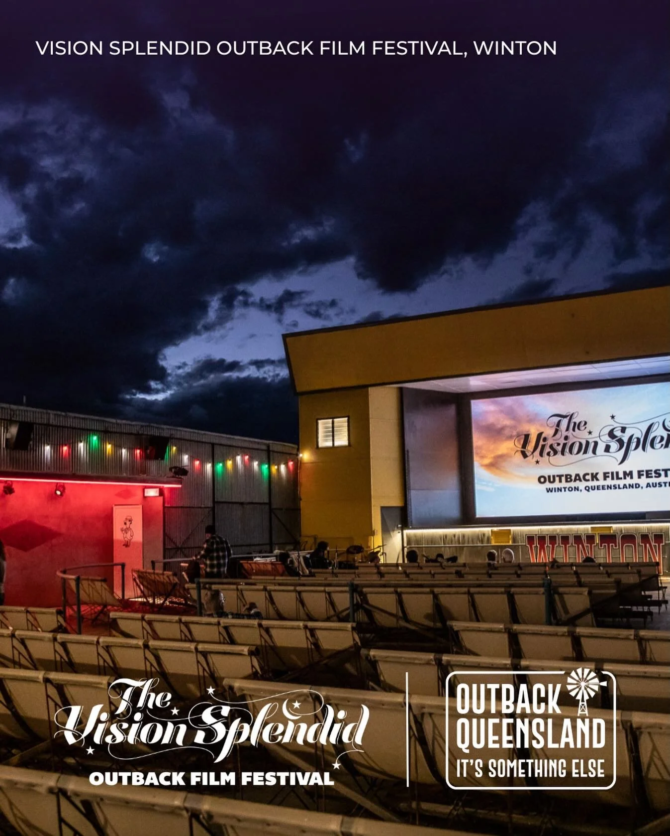 This isn&rsquo;t just an event. It&rsquo;s the Outback doing what it does best 🎬

Outback Queensland. It&rsquo;s something else.

📍&nbsp;Vision Splendid Outback Film Festival - 26 June to 5 July 2026