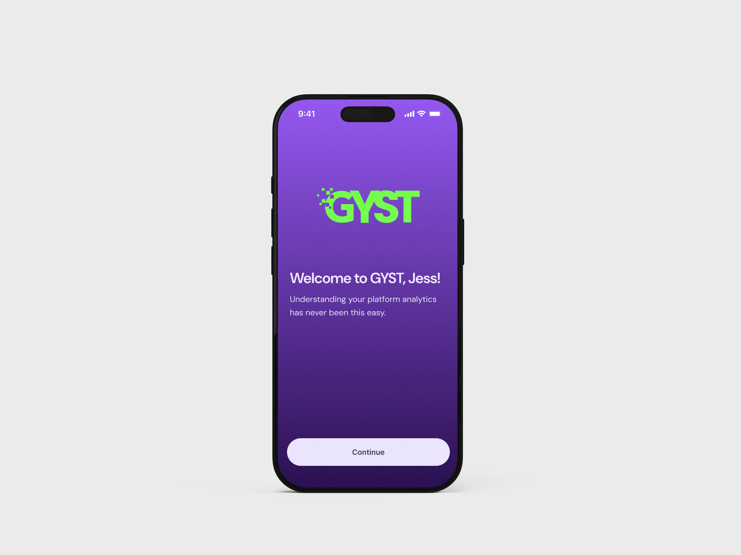 UX/UI: GYST