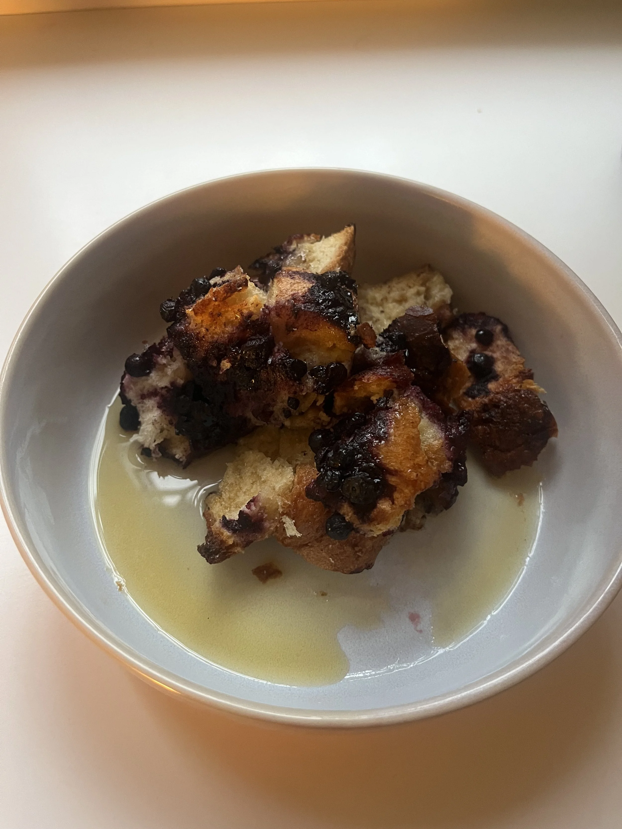 Blueberry French Toast Casserole 