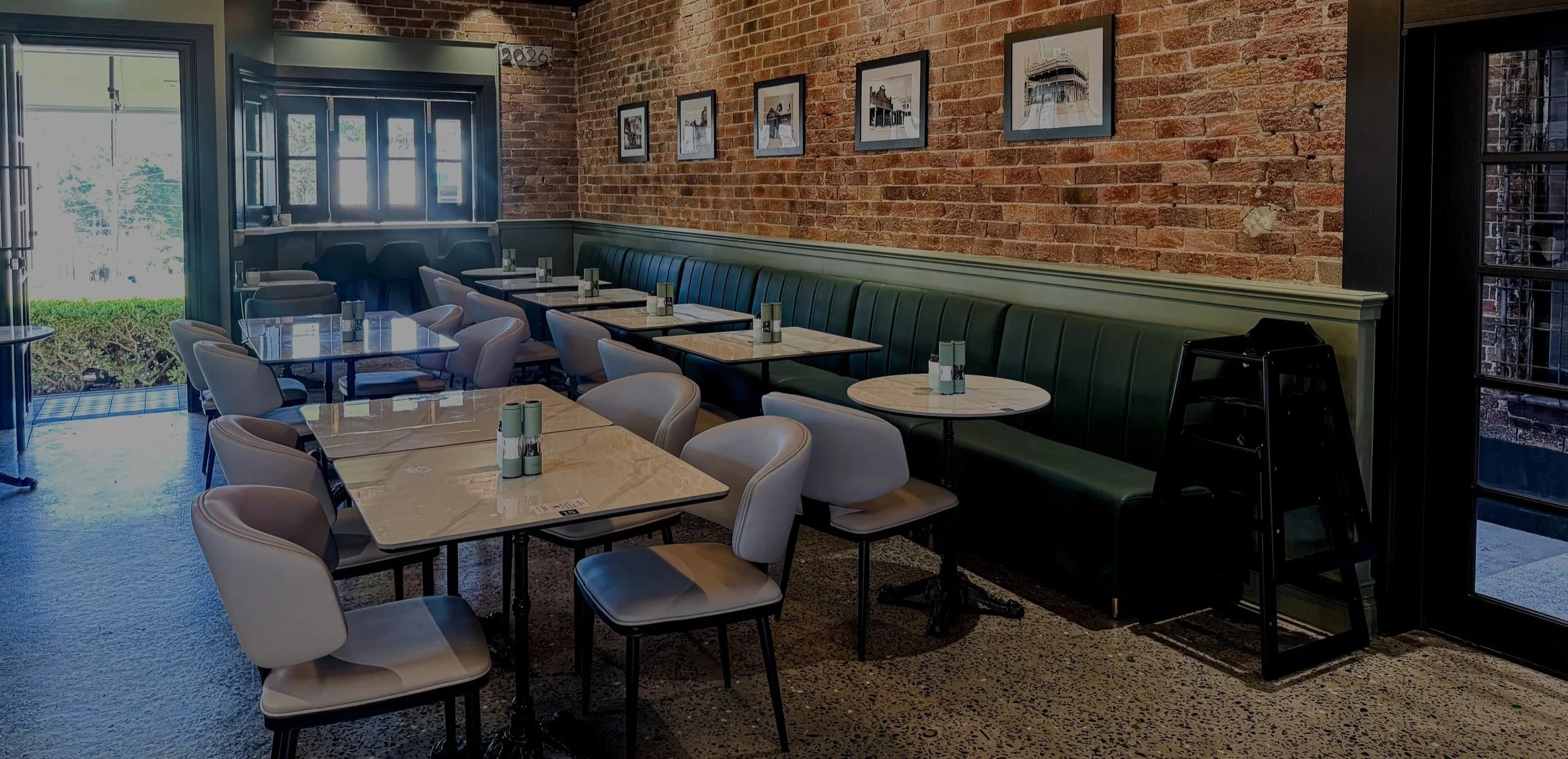 Cafe restaurant bar dining area