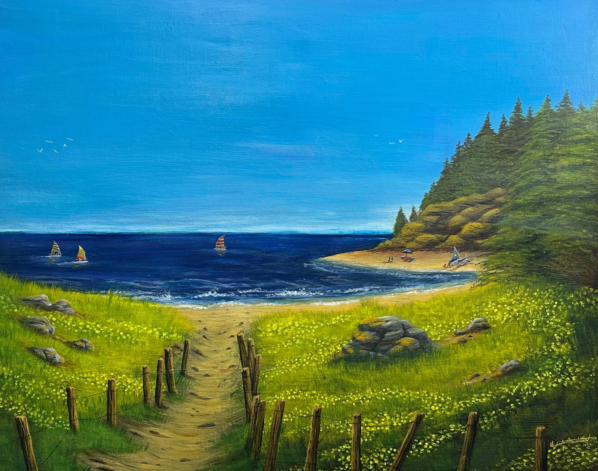 Father's-Summer-Sail-in-the-Sun-Acrylic-Media-©Alexander-Mastrian-2026-All-Rights-Reserved-Do-Not-Copy-Alter-Redistribute-without-Permission.JPG