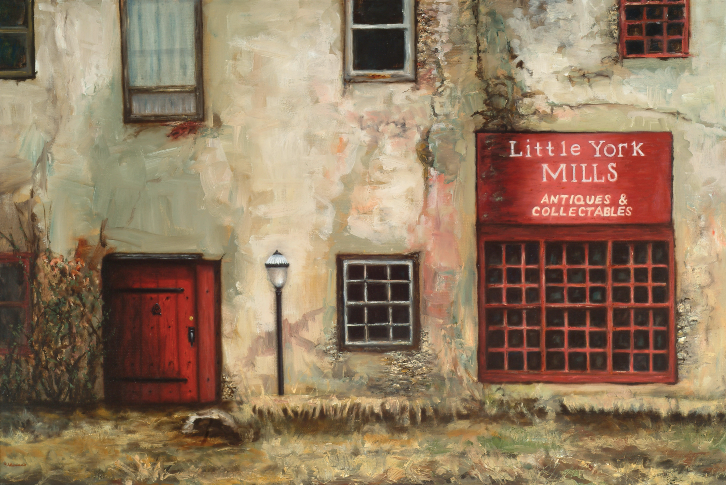 "The Mill" Oil Painting by Isabella Mastroianni