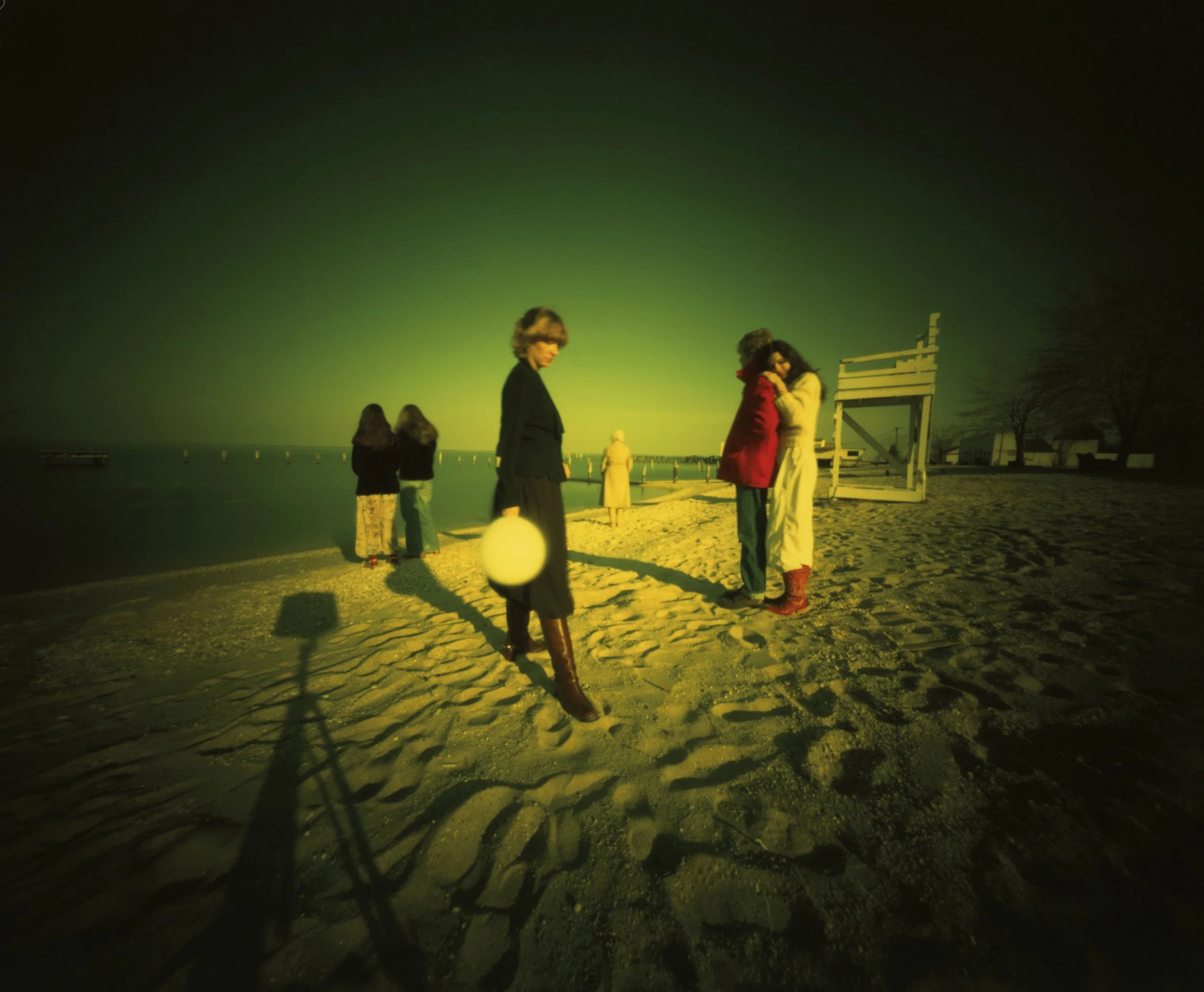 Wright.WillieAnne_DirectPositive-Colonial Beach, Virginia Group in Late Afternoon, 3.01.1981.jpg
