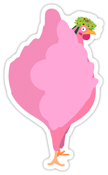 Sticker | Pen the Hen