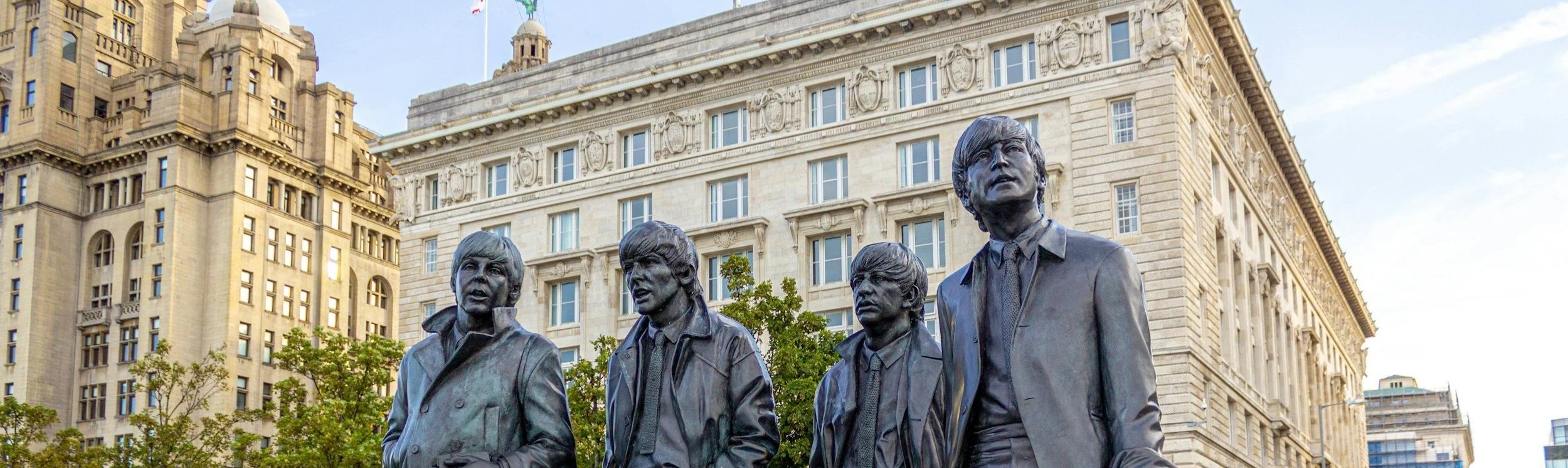 The Beatles Statue near Excel Accountants Liverpool