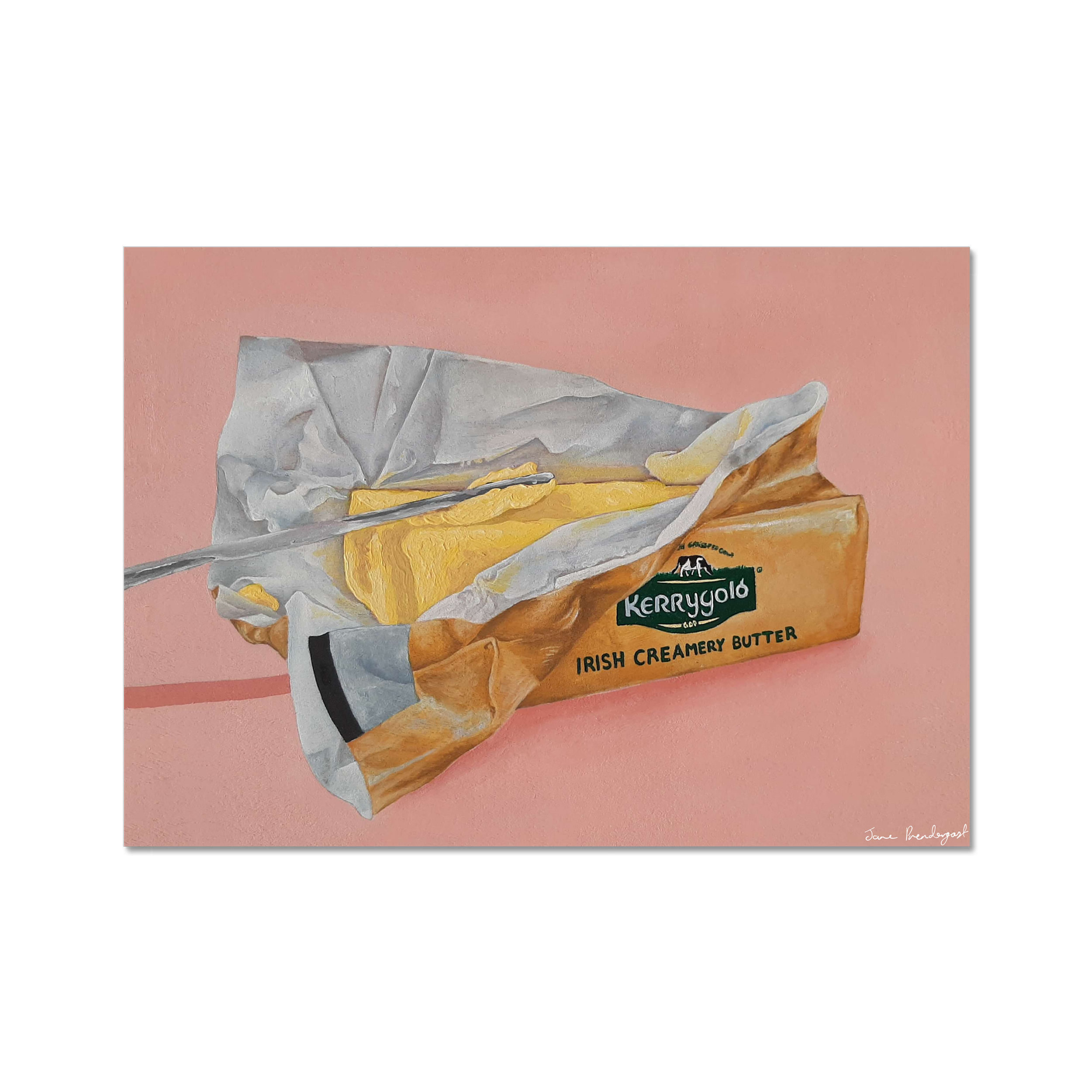 “Real Irish Butter”, A4 Fine Art Print