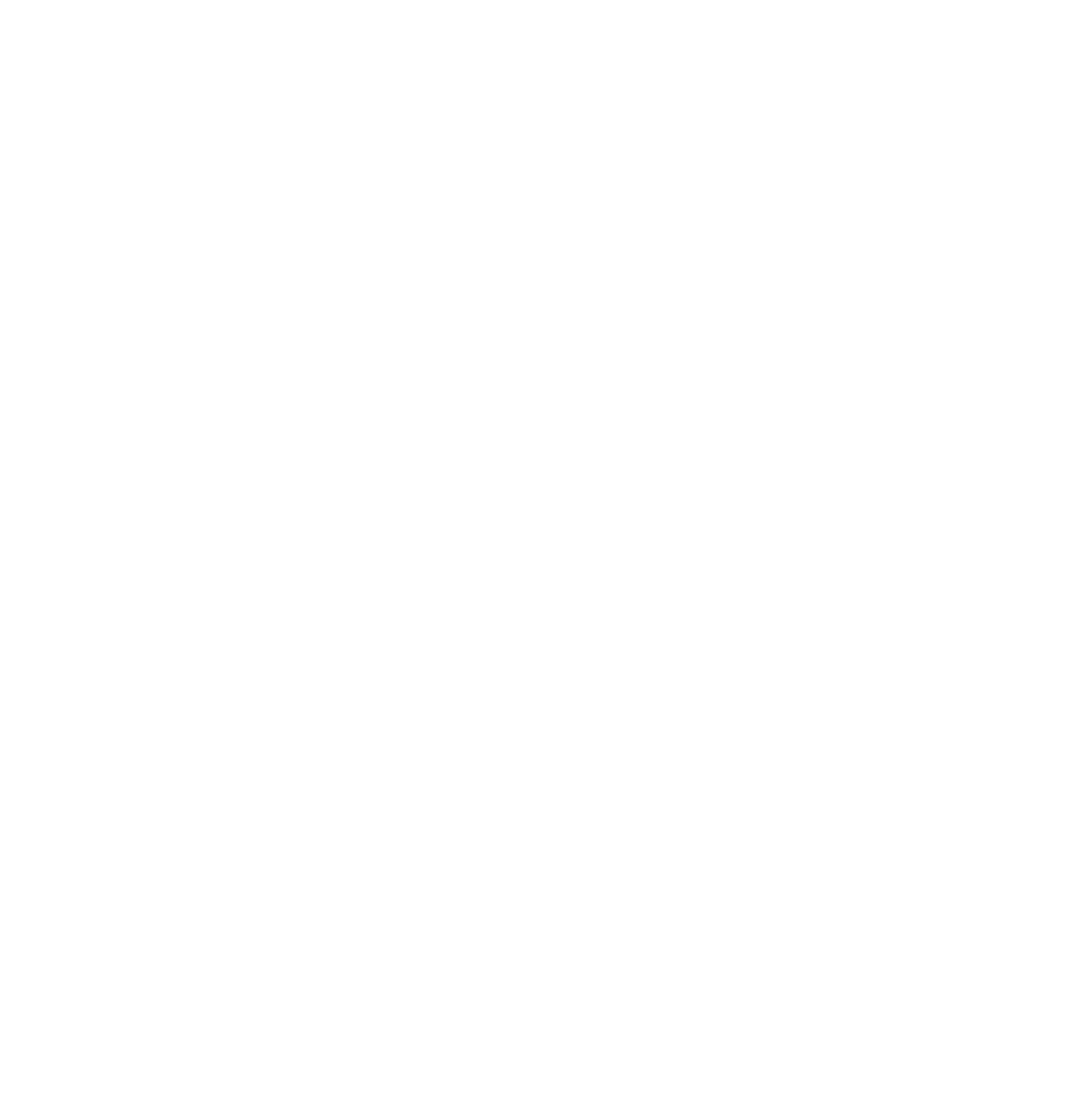 Abstract black-and-white geometric design with circles and partial circles.