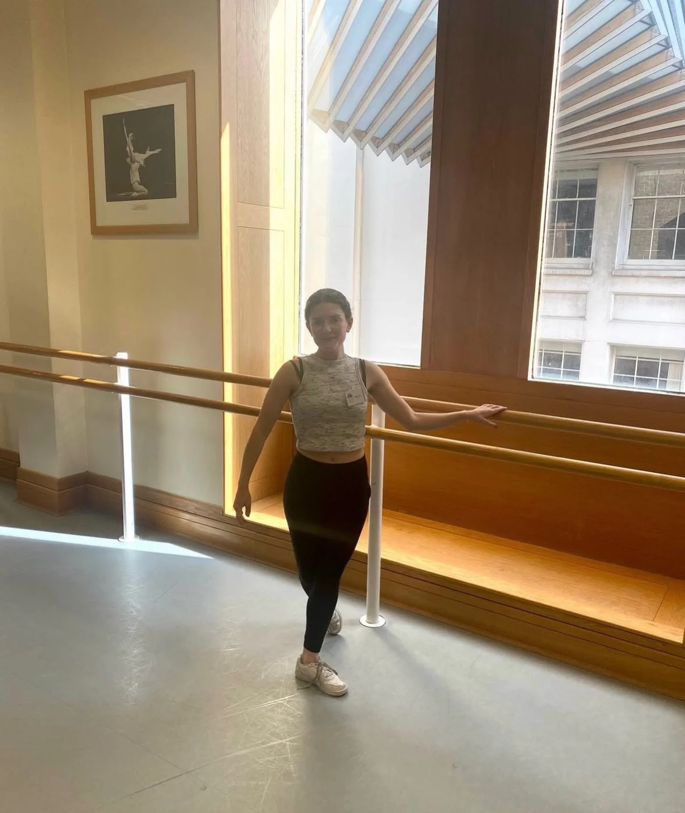 A throwback photo of Milli undertaking teacher training courses at the Royal Ballet School. 

I&rsquo;m always pursuing CPD opportunities in order to give students the freshest, most relevant, and inspiring training. 

#balletteacher #danceteacherlif