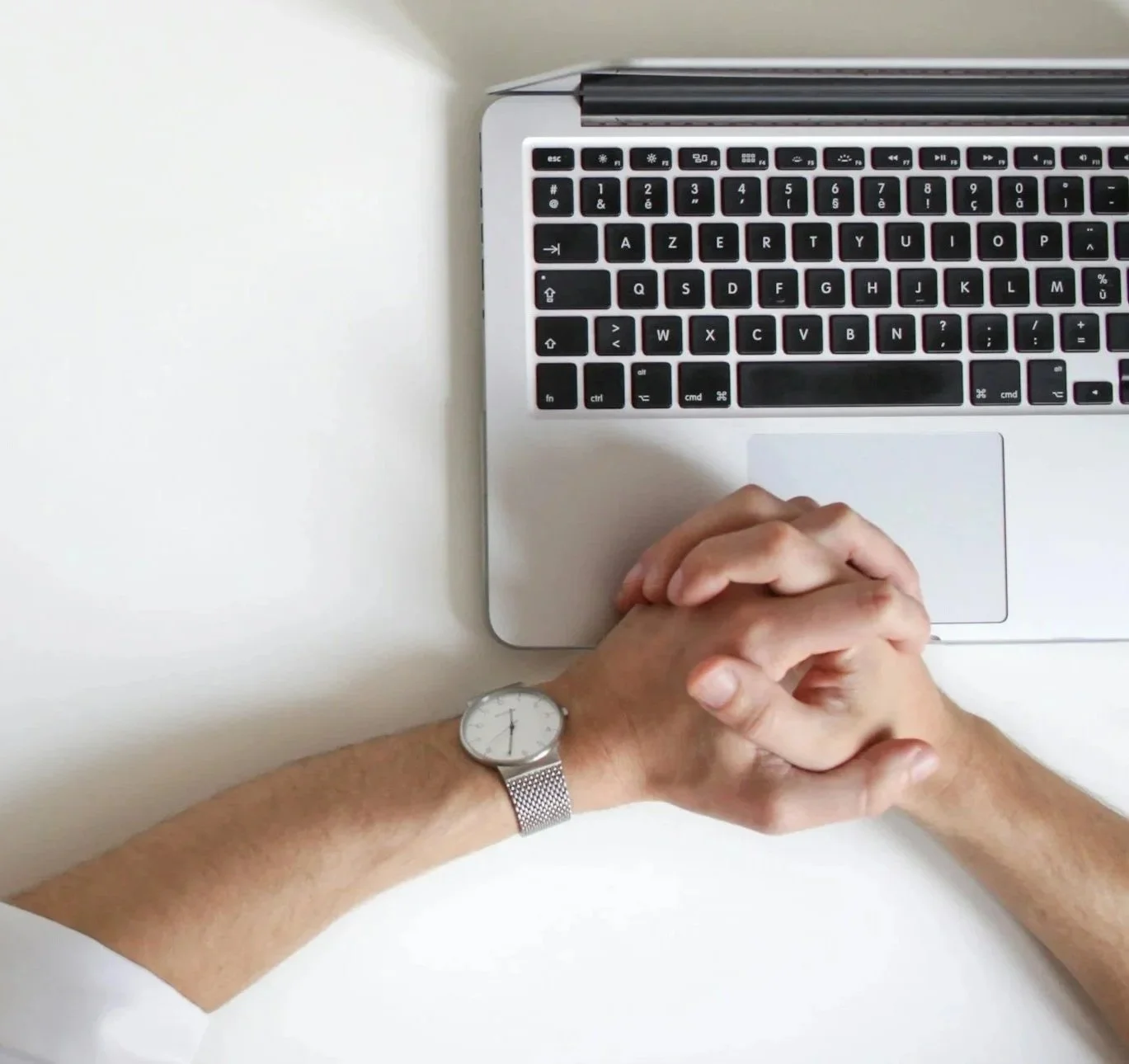 Productized CFO clutching hand