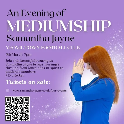 Mediumship Evening – Voices of Love with Samantha Jayne