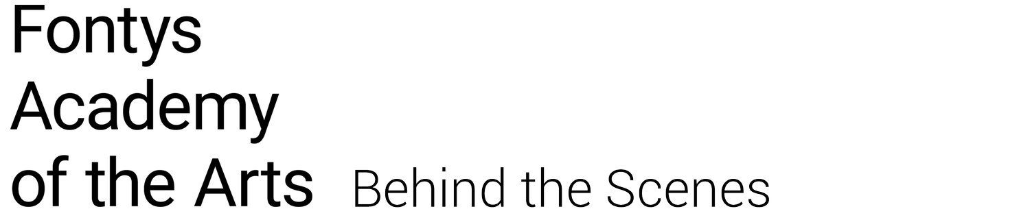 Fontys Academy of the Arts - Behind the Scenes