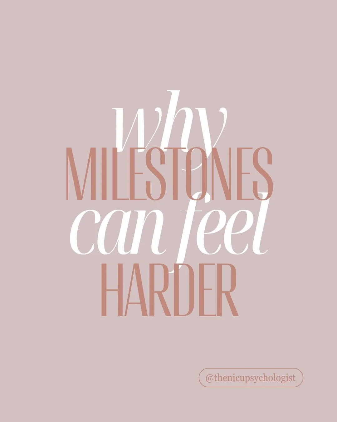 Milestones are often talked about as moments of celebration &mdash; first smiles, first steps, first birthdays.

But for some parents, milestones bring a mix of emotions. Alongside pride or relief, there may be anxiety, sadness, or a sense of being p