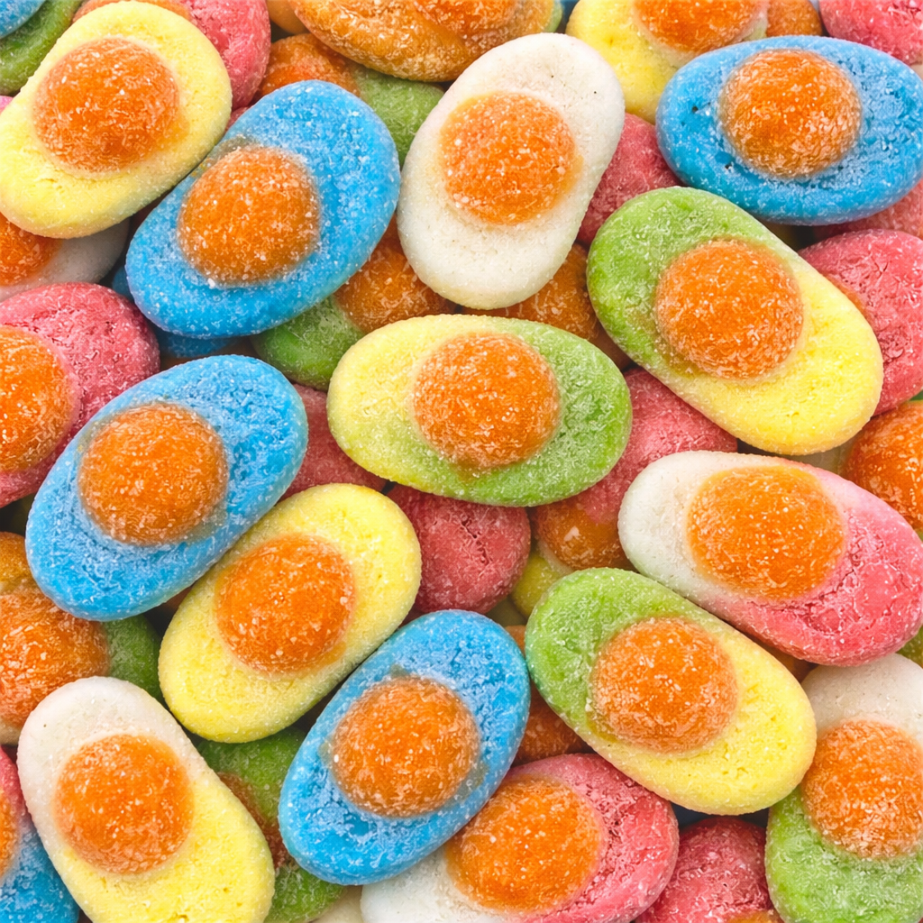 Ovos Estrelados Coloridos