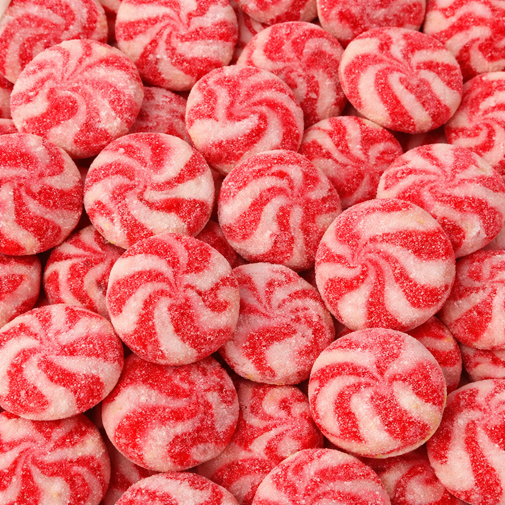 Discos de Morango e Nata