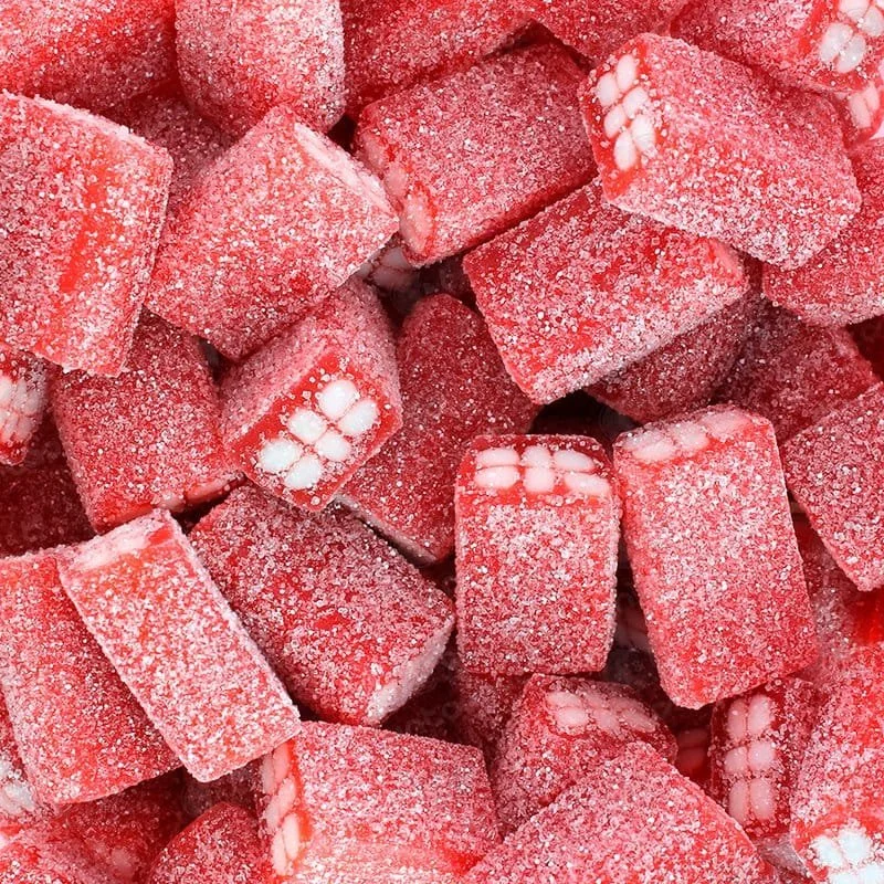 Tijolos de Morango e Nata Ácidos