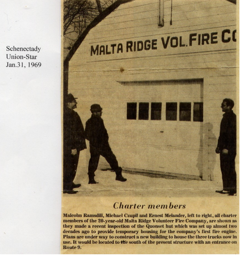 Fire Station's — Malta Ridge Volunteer Fire Company
