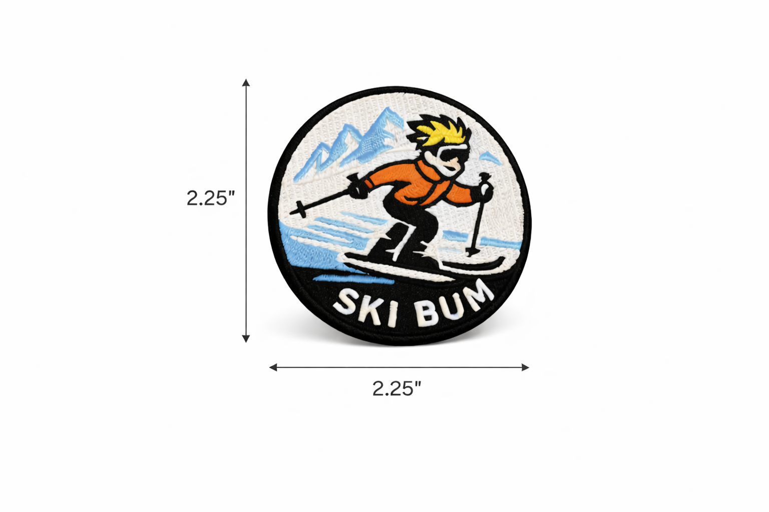 The Heritage Winter Logo – Premium Embroidery (2.25")