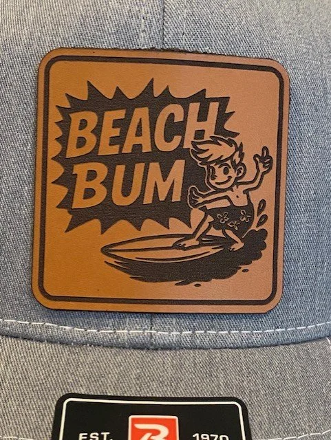 Beach Bum Leather Patch Cap (Summer 2025 Edition)