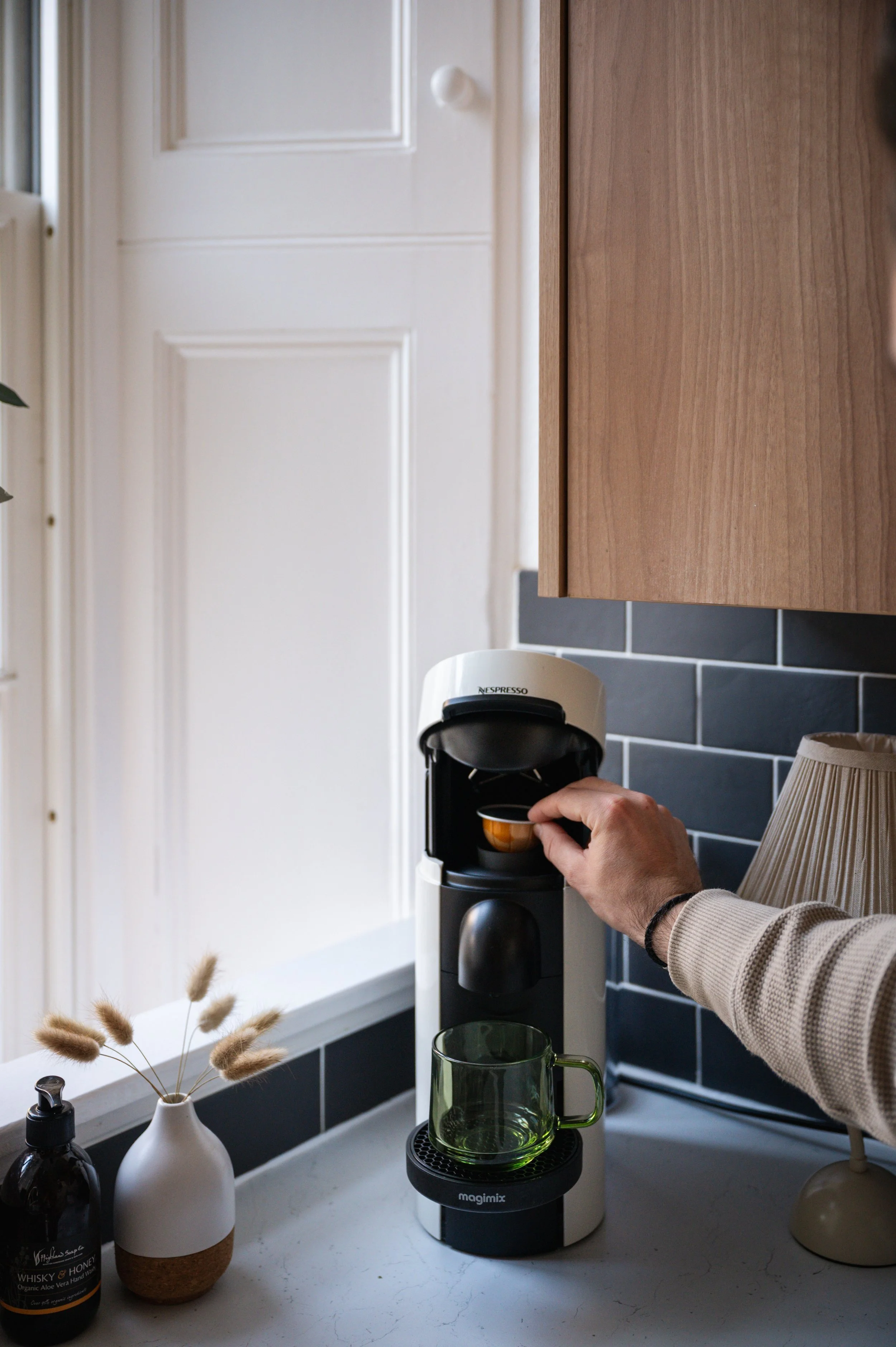 Two-bedroom self-catering apartment interior, Birnam, Dunkeld nespresso coffee machine.jpg