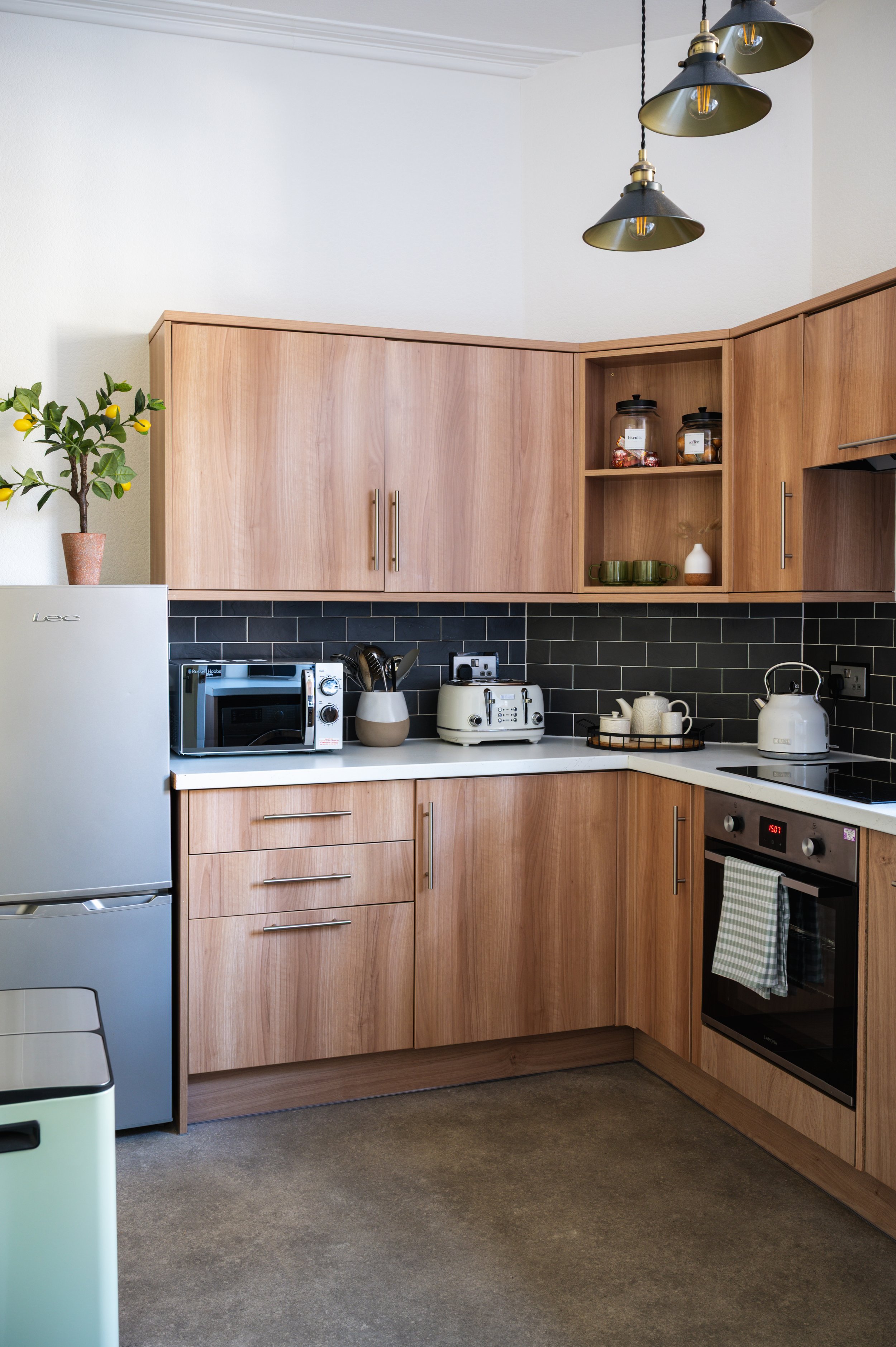 Two-bedroom self-catering apartment interior, Birnam, Dunkeld kitchen.jpg
