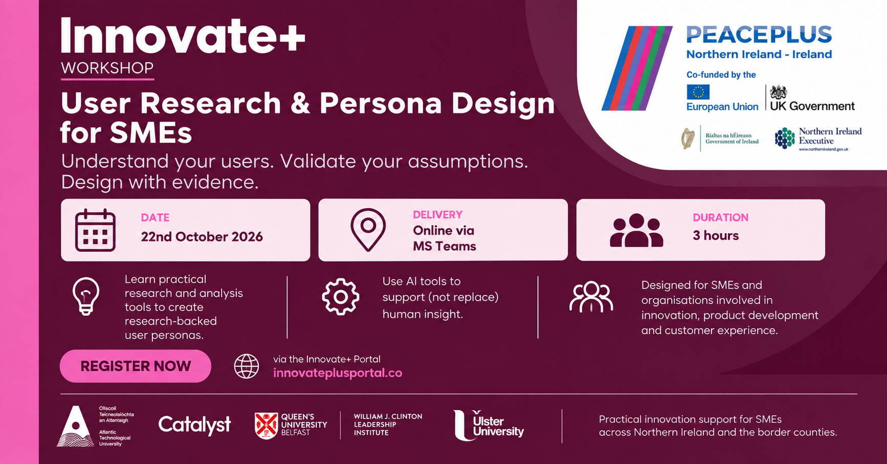 User Research & Persona Design for SMEs
