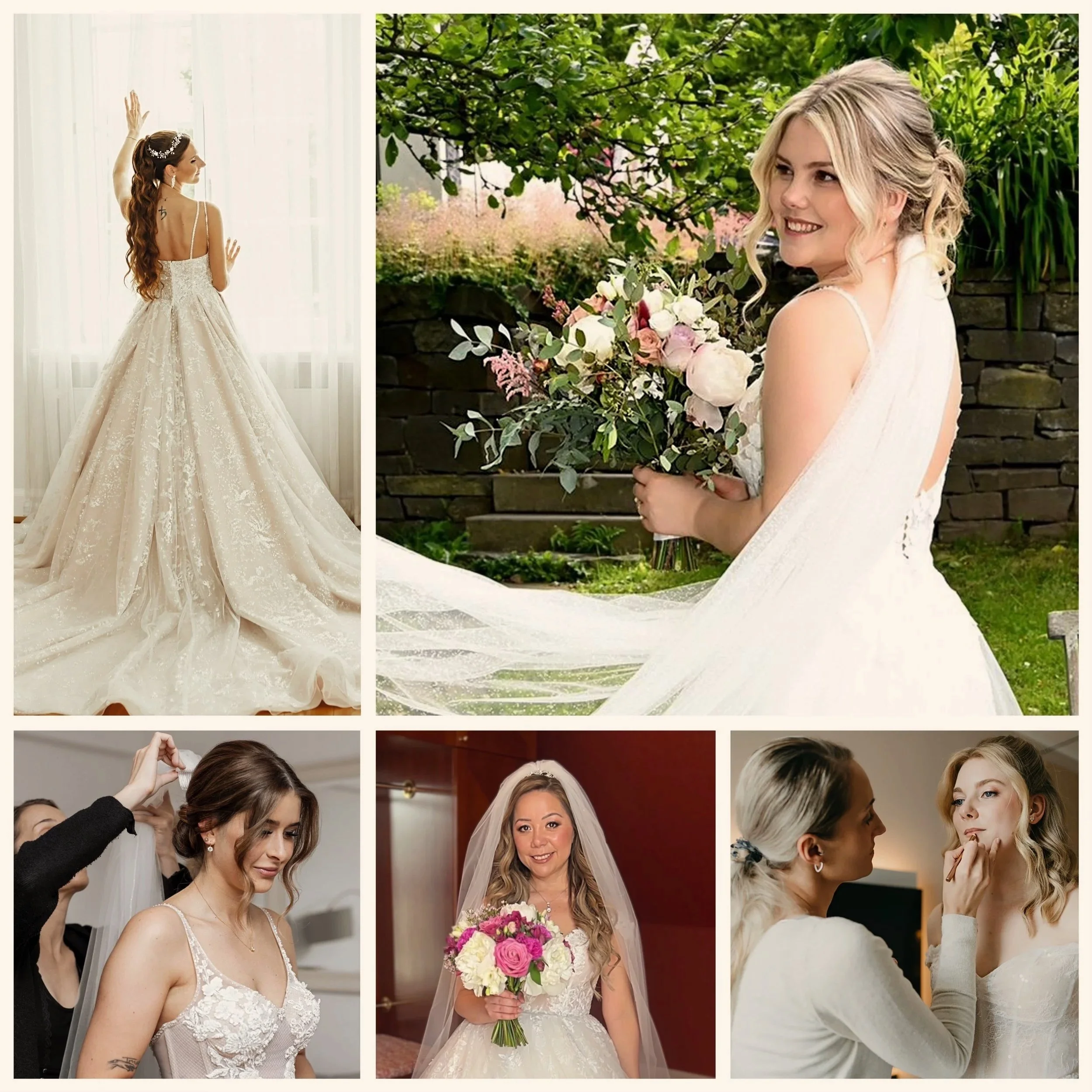 Brautstyling, Make-up, Frisuren, Begleit-Service